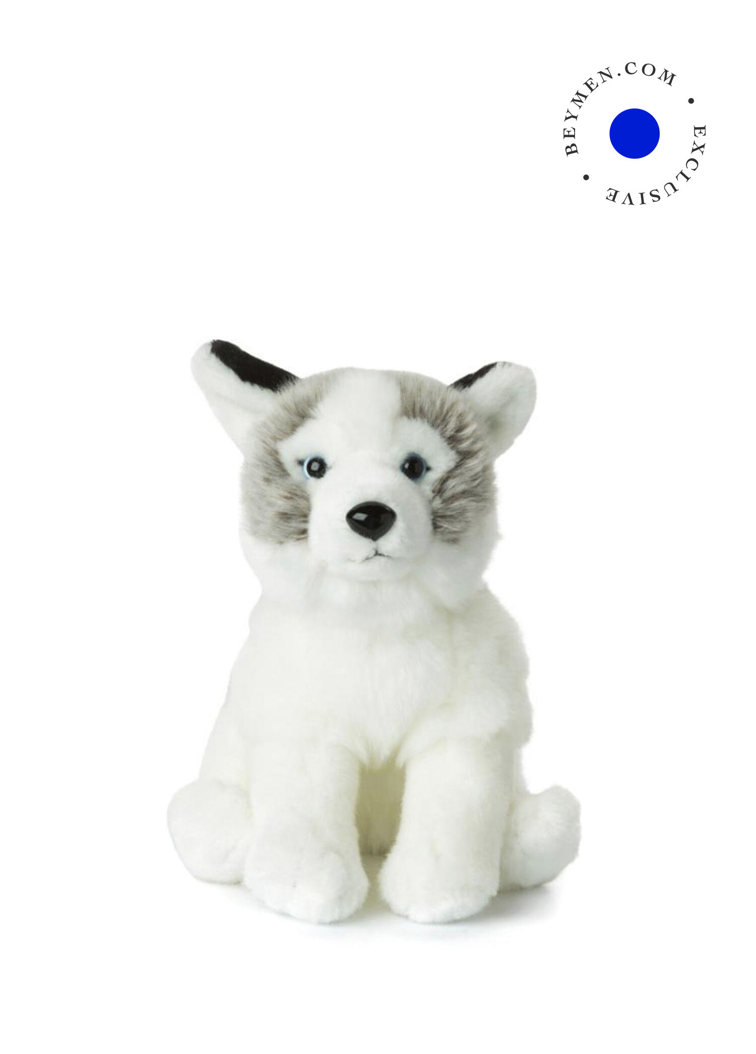 Sibirya Kurdu Peluş Oyuncak 23 cm