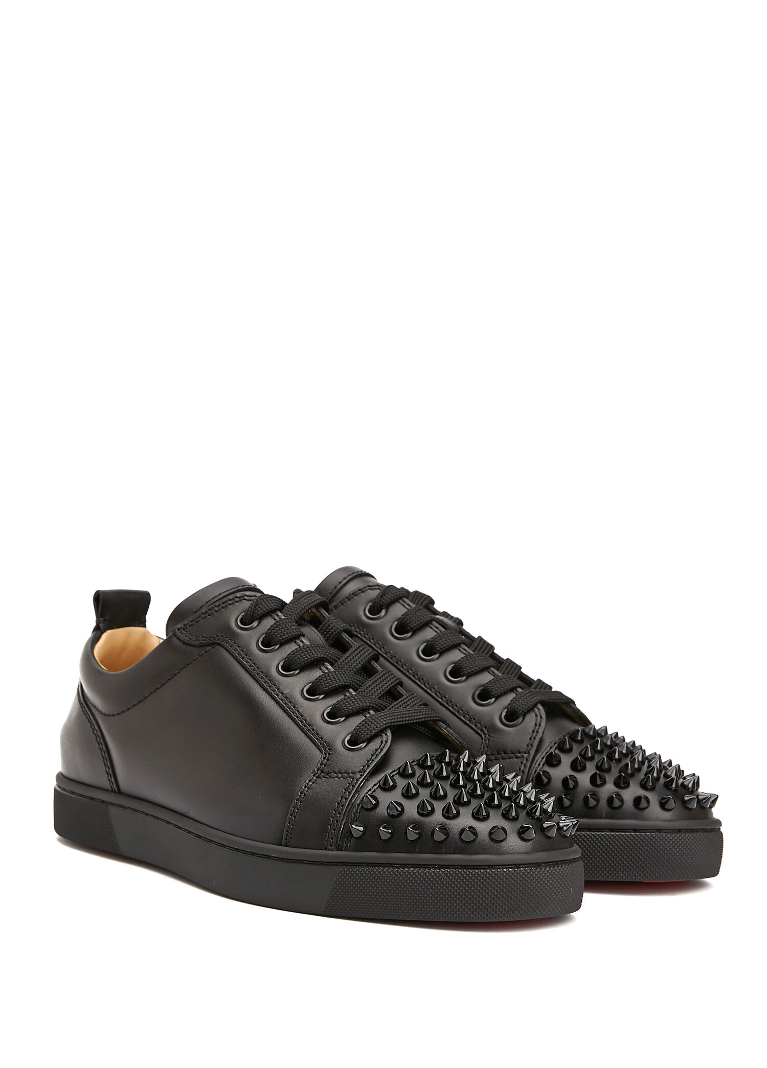 Christian Louboutin ビジューフラットシューズ 38 Christian Louboutin - Jimmy Lacivert Erkek Deri Sneaker - Lacivert