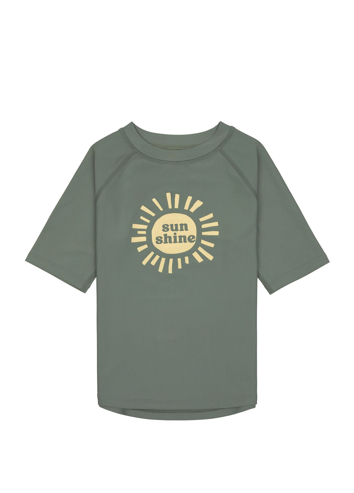 Sunshine UV Korumalı Deep Olive Kısa Kollu Erkek Çocuk T-Shirt Mayo