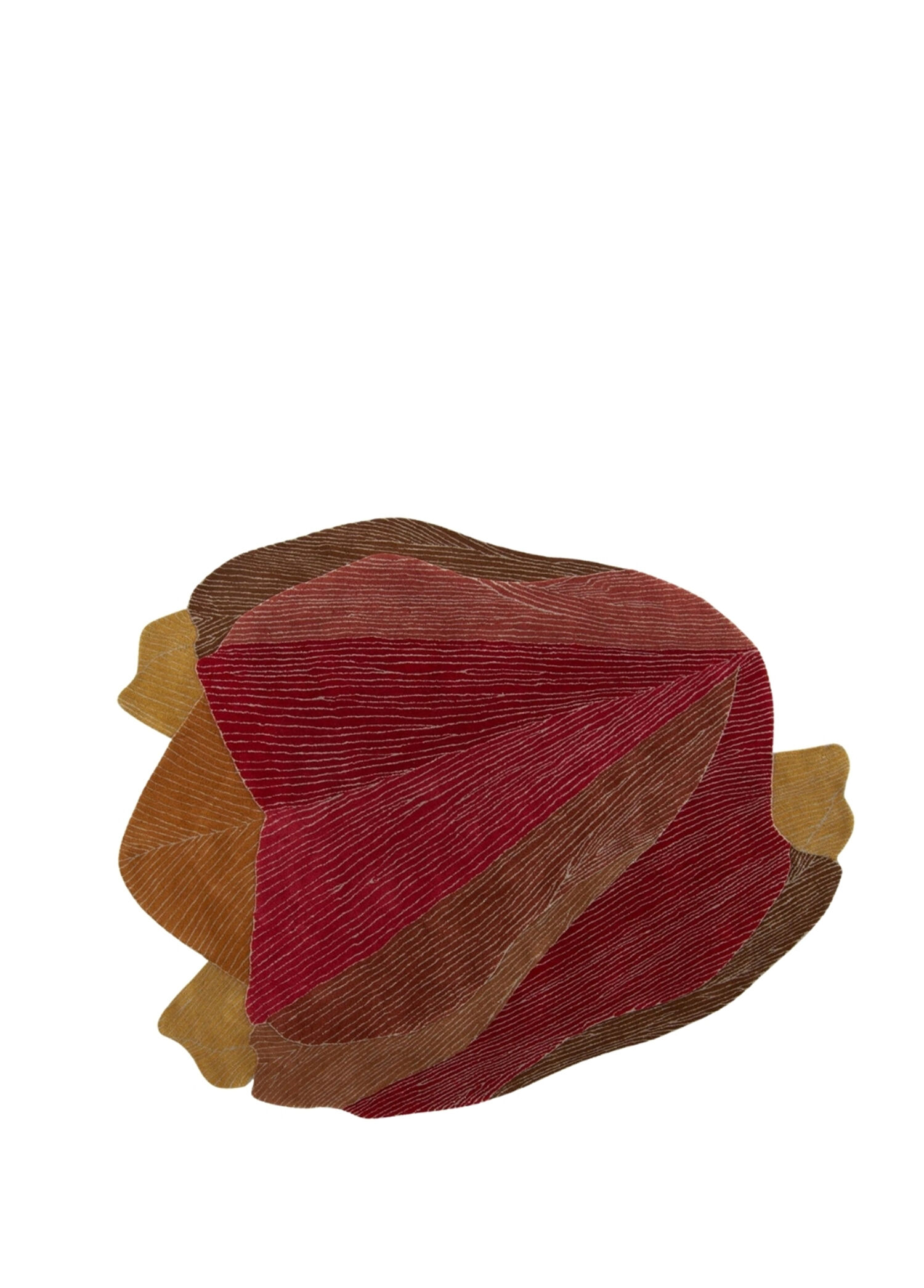 Aki & Natsu Püsküllü Yün Halı 228 x 260 cm