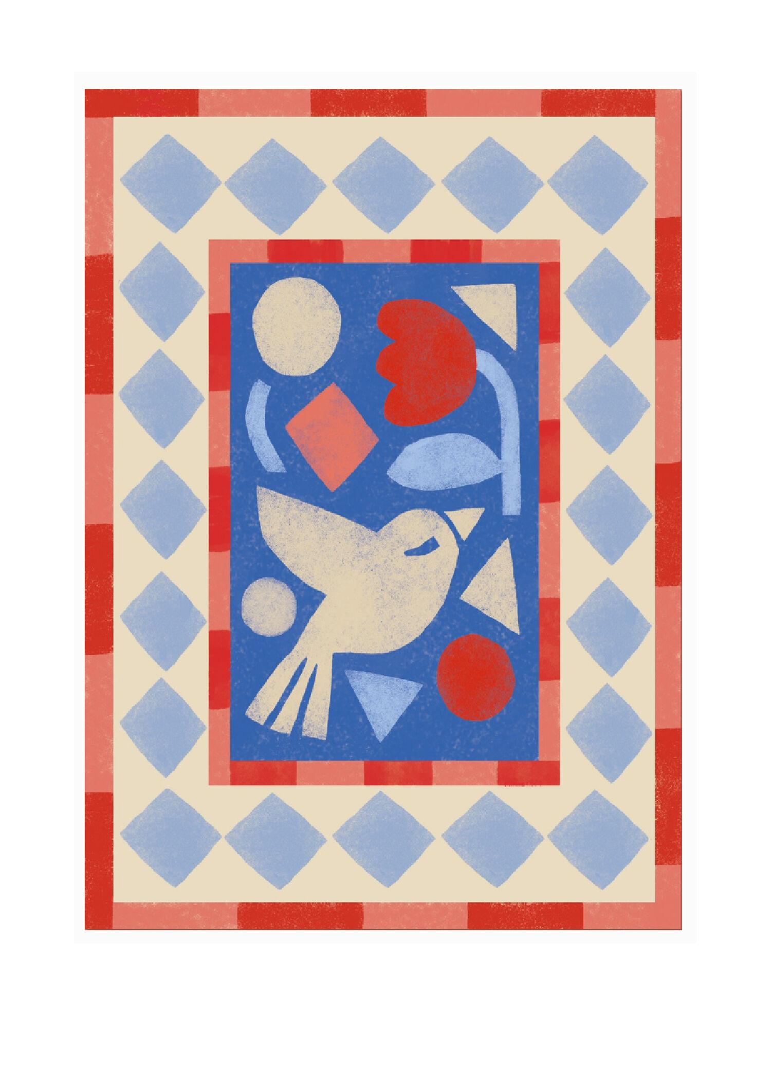 CouCou Renkli Desenli Çocuk Halısı 160 x 230 cm
