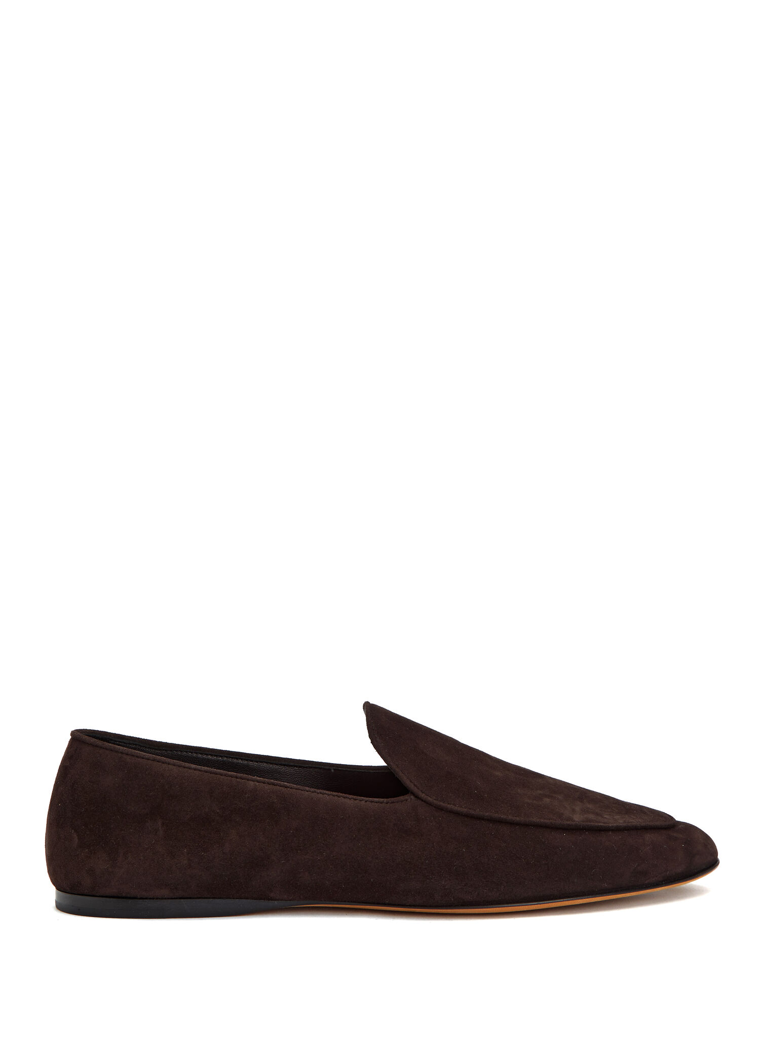 Awar Koyu Kahverengi Kadın Süet Loafer
