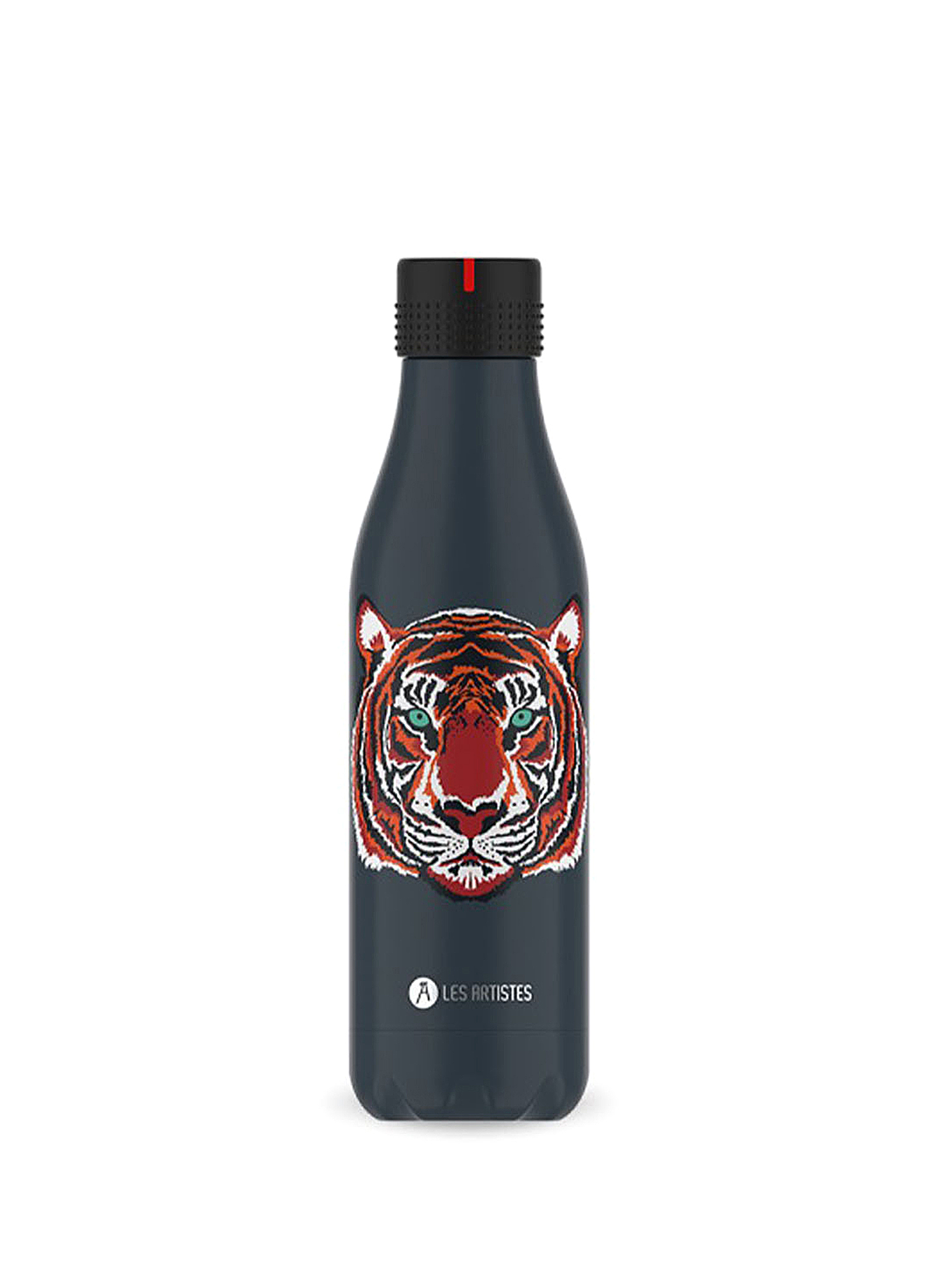 Isı Yalıtımlı Tiger Desenli Çelik Termos Matara 500 ml