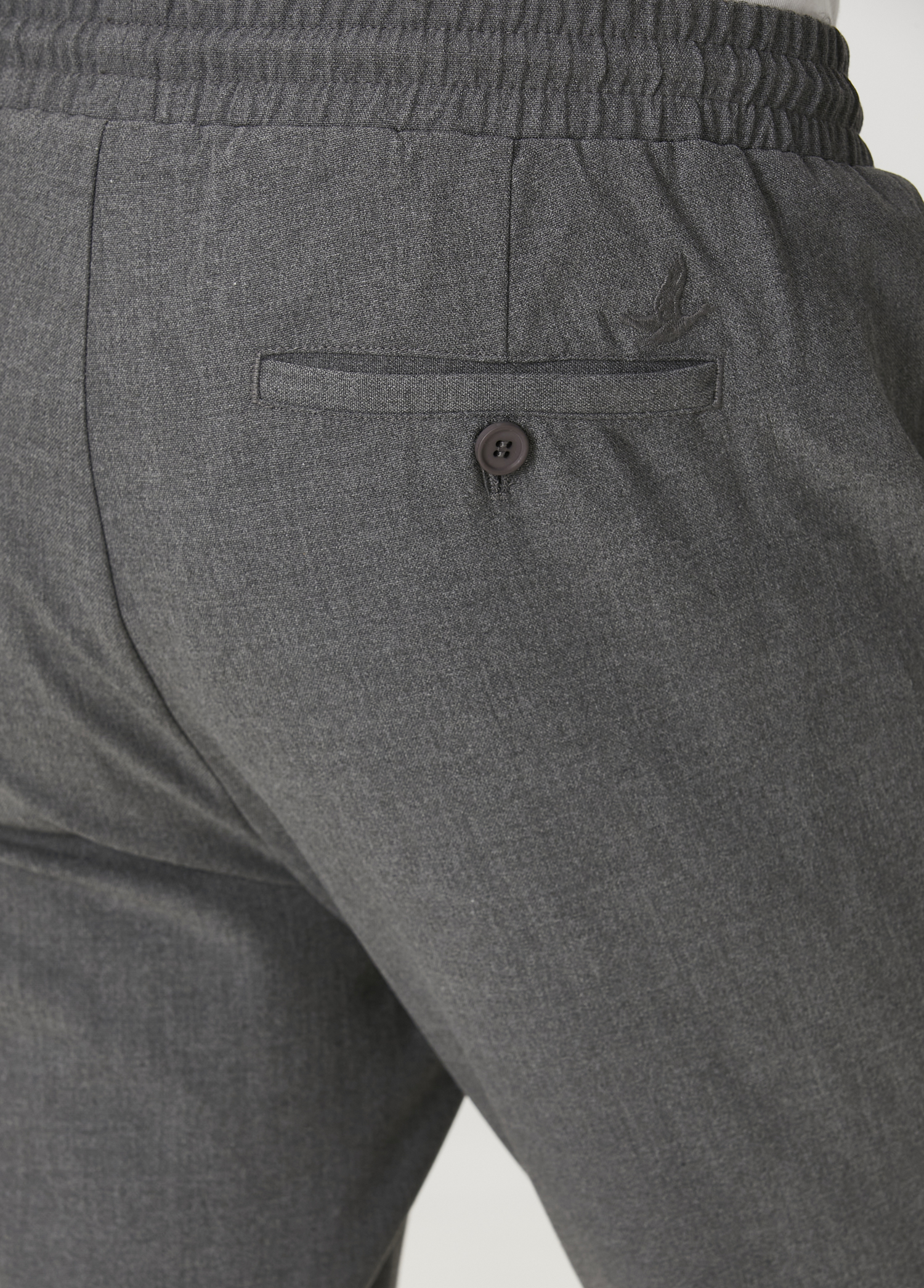 Gri Beli Kordonlu Pantolon_4