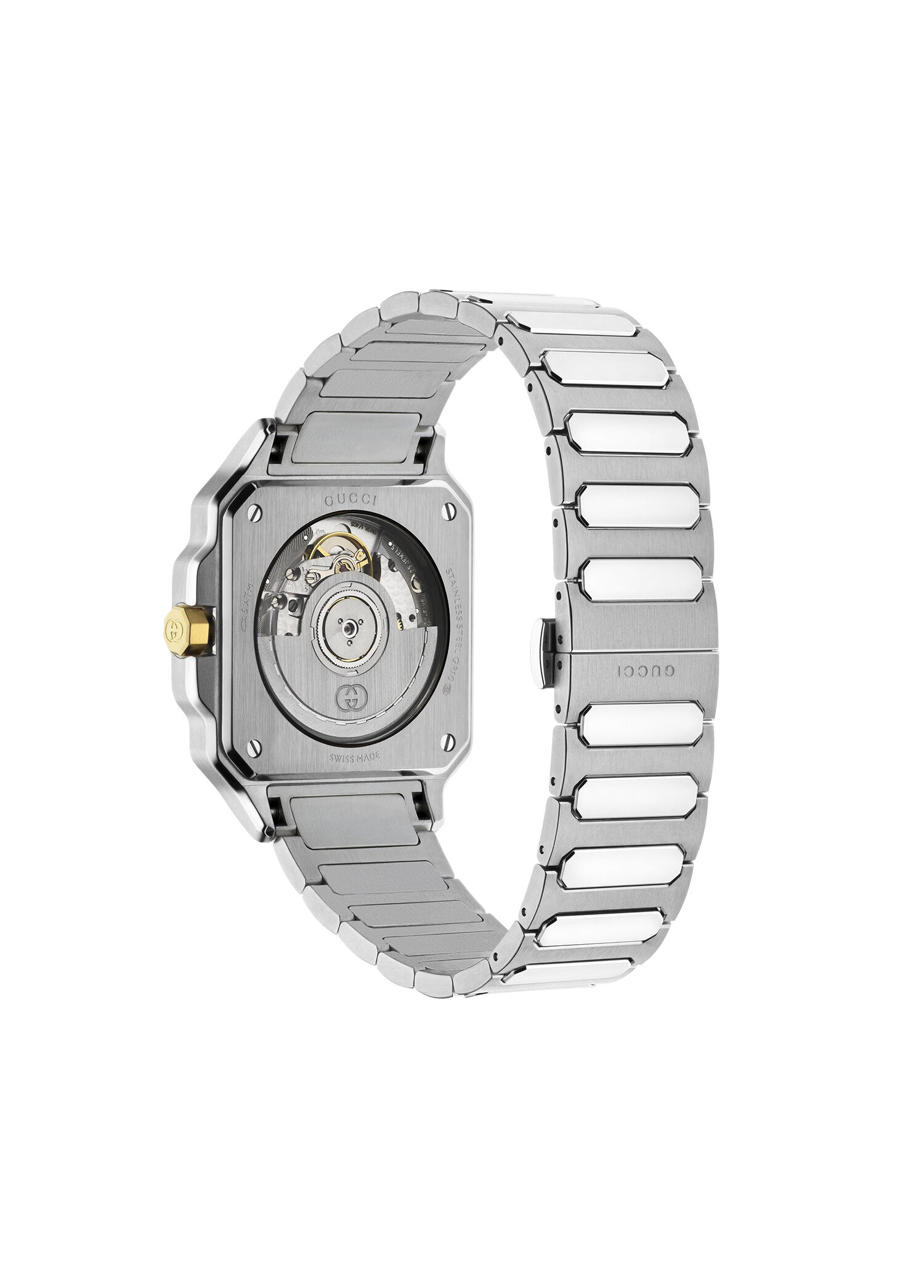 Gucci Altin-Gümüs Kadın G-Flat Gold Silver Kadın Saat 1952330 | Beymen