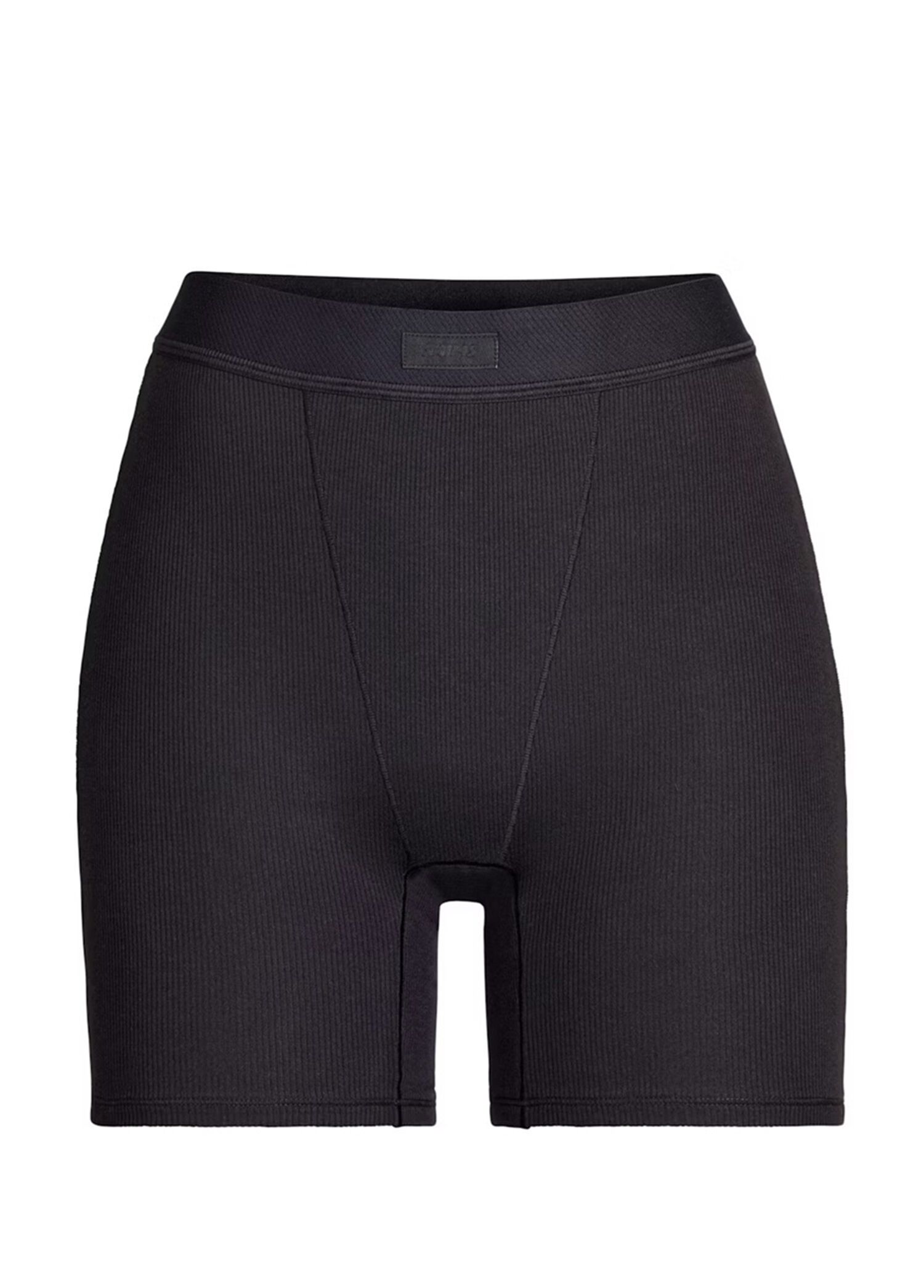 Cotton Rib Siyah Boxer