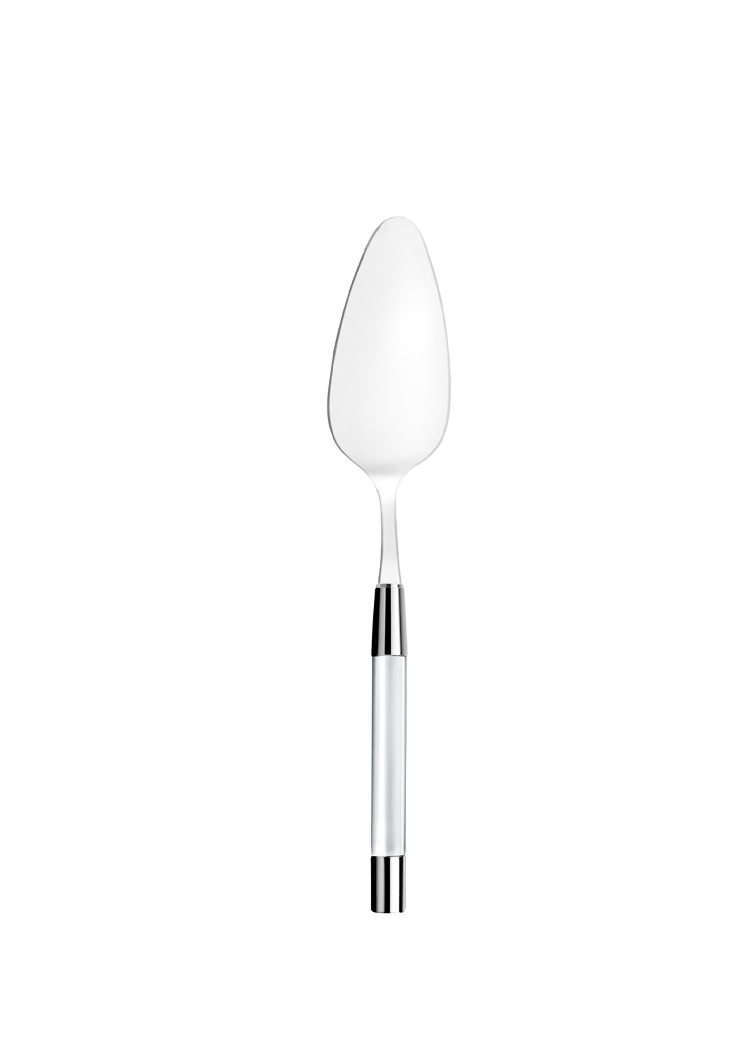 Zoe Şeffaf Gümüş Servislik Spatula