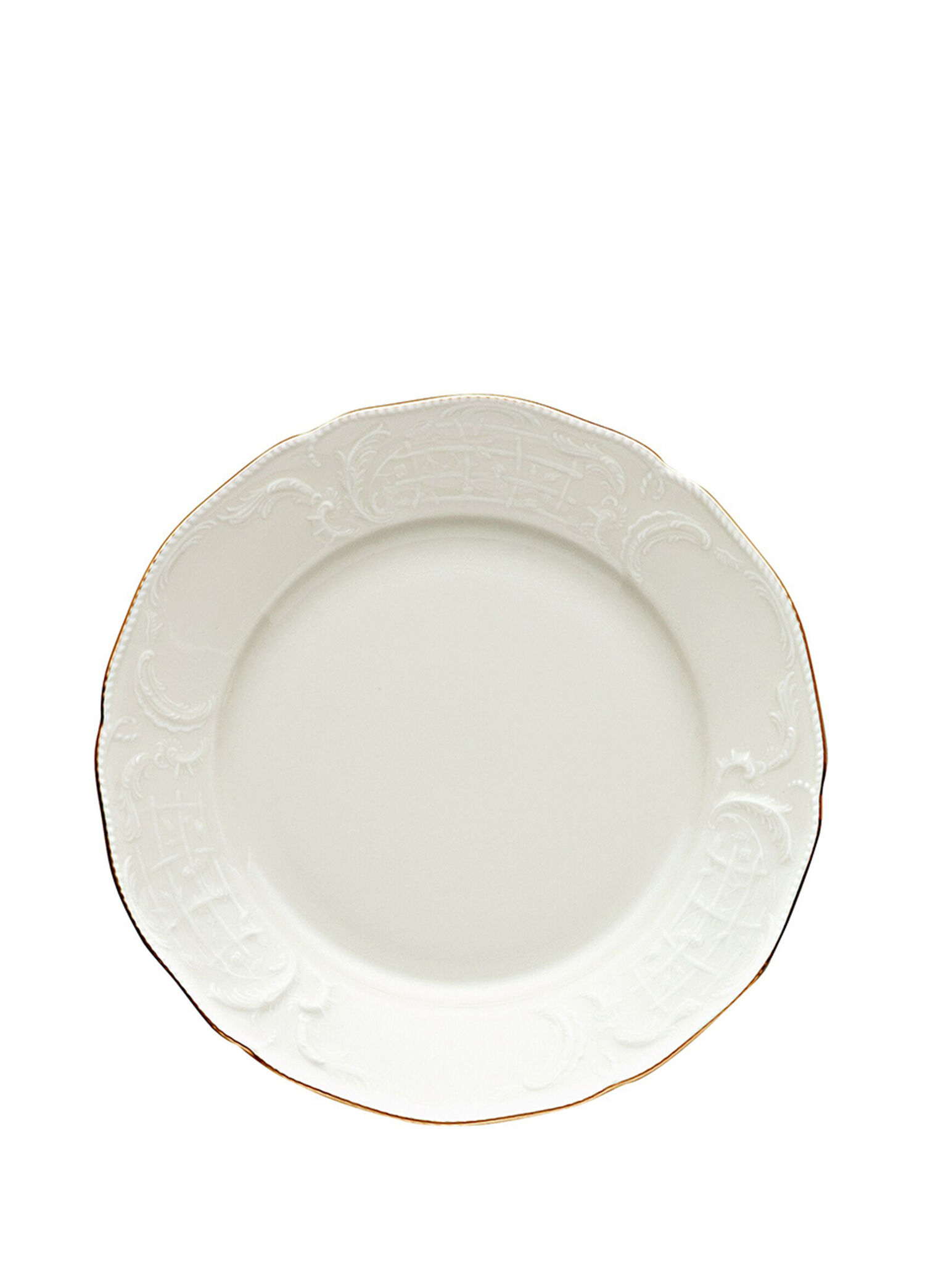 Sanssouci Elfenbein Gold Porselen Pasta Tabağı 19 cm