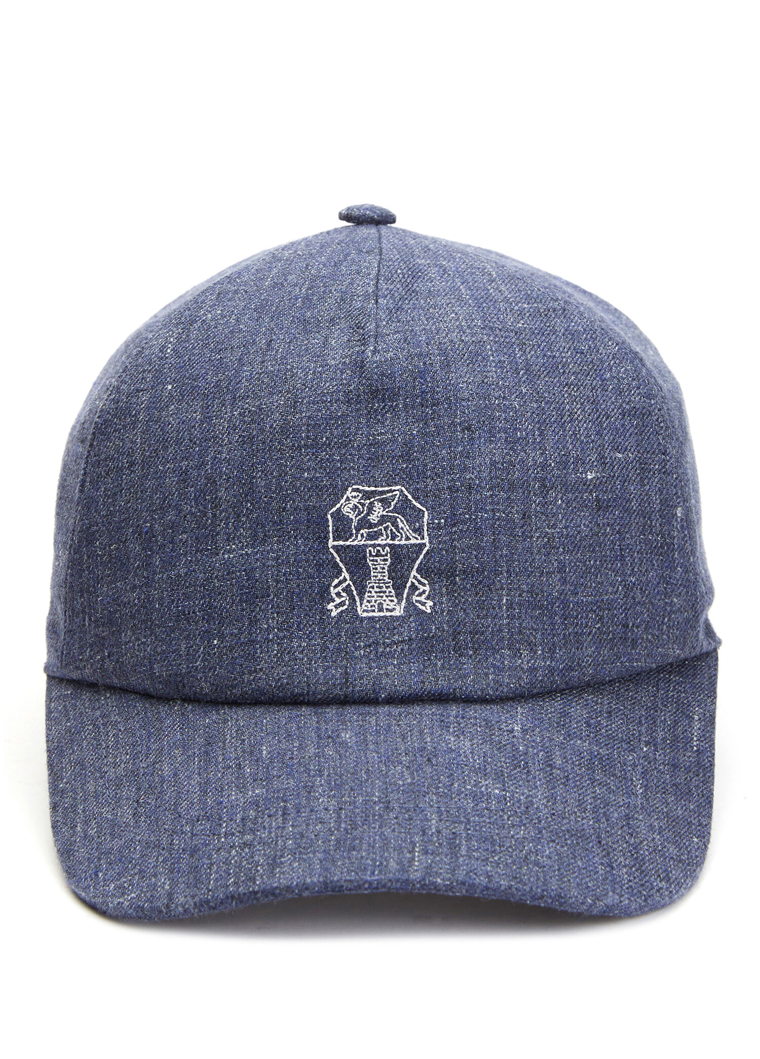 Beymen Lacivert Logolu Erkek Keten Şapka. 2