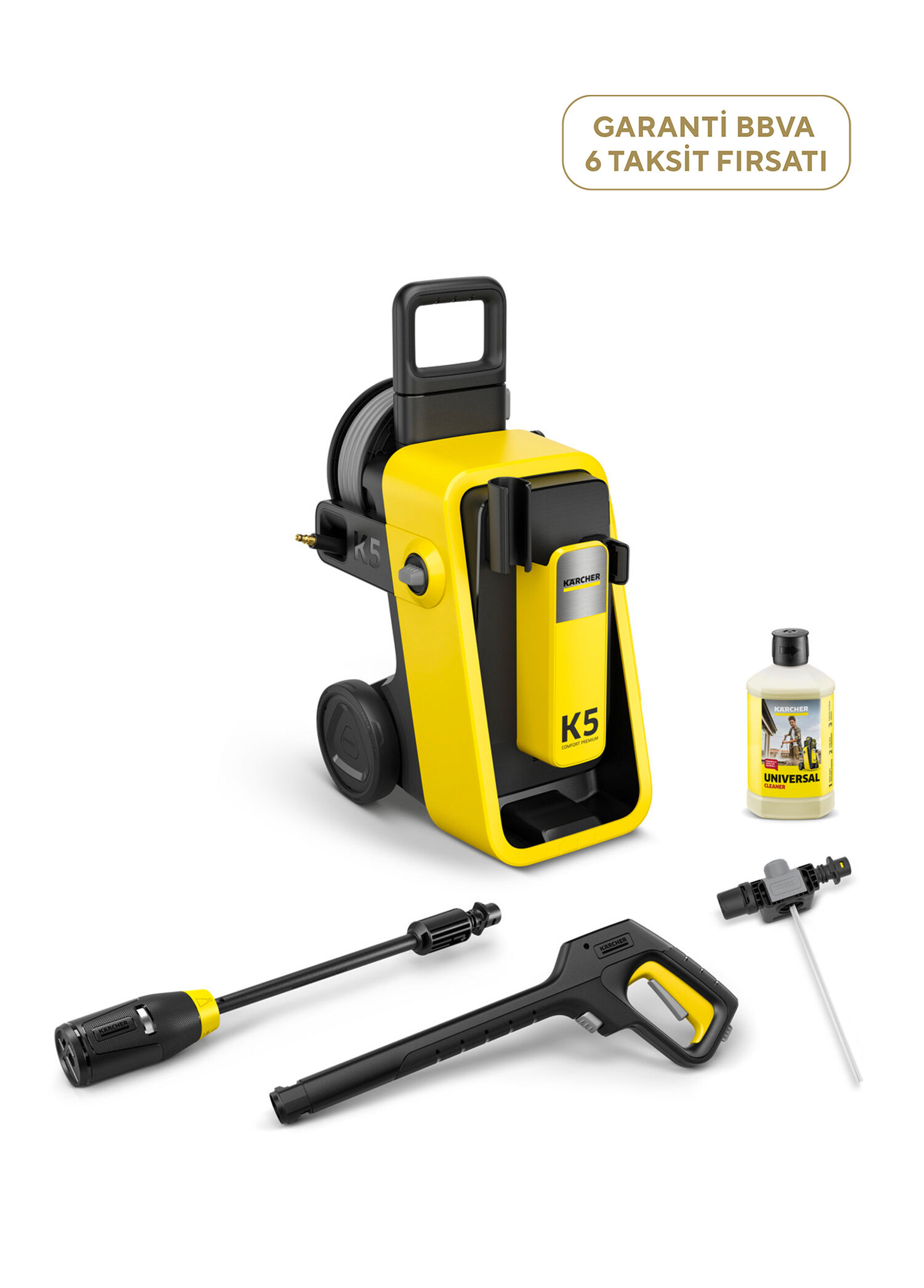 K 5 Comfort Premium Yüksek Basınçlı Yıkama Makinesi