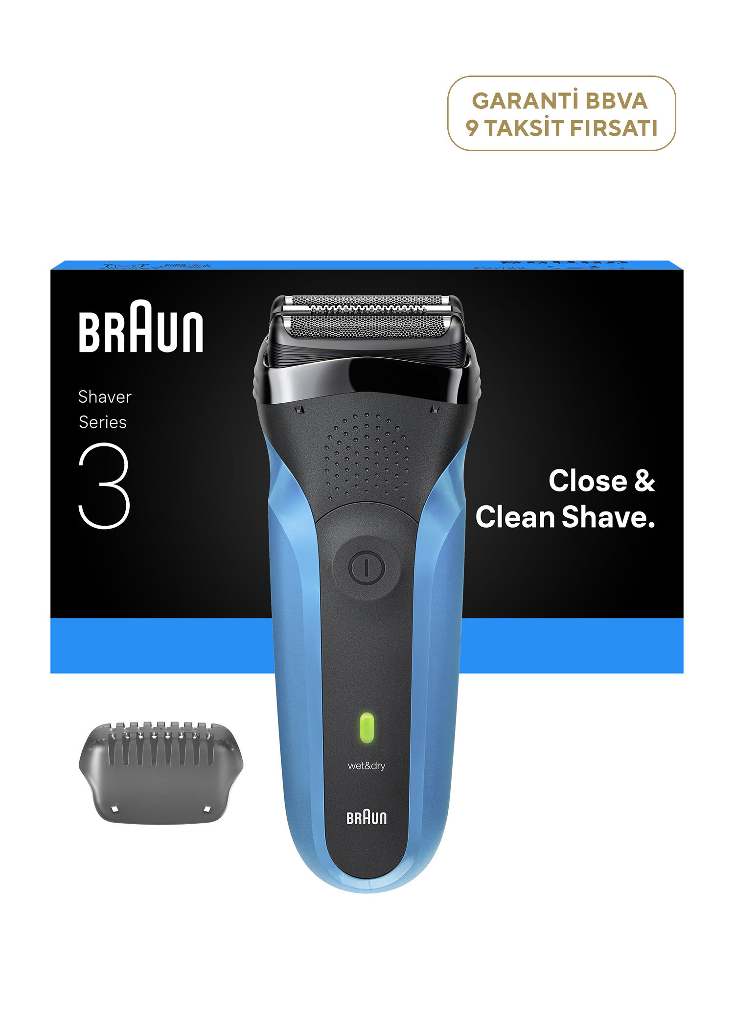 Series 3 Islak ve Kuru Elektrikli Tıraş Makinesi 310S