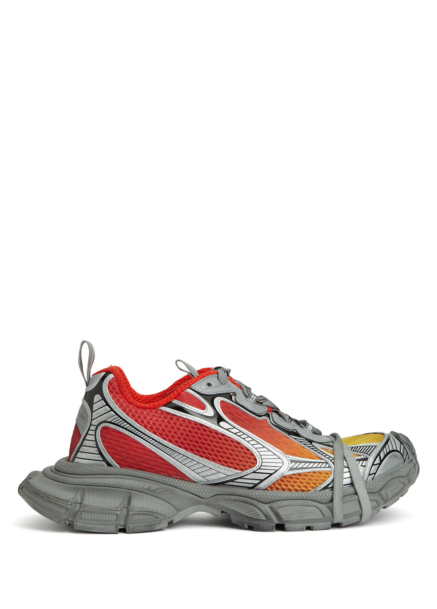 3XL Colorblocked Erkek Sneaker