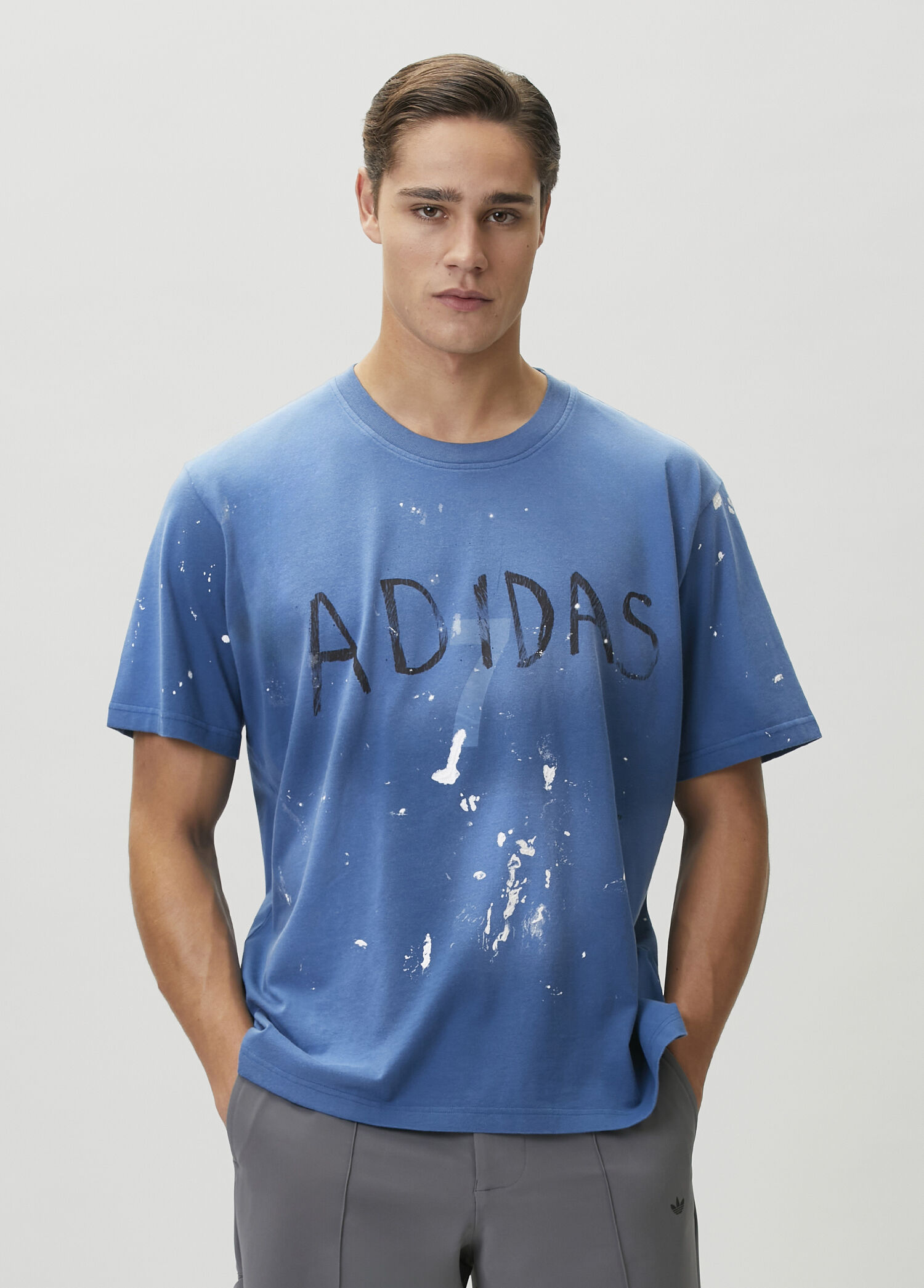Adidas Koyu Mavi Erkek SFTM007 Koyu Mavi T-shirt 1984666 | Beymen
