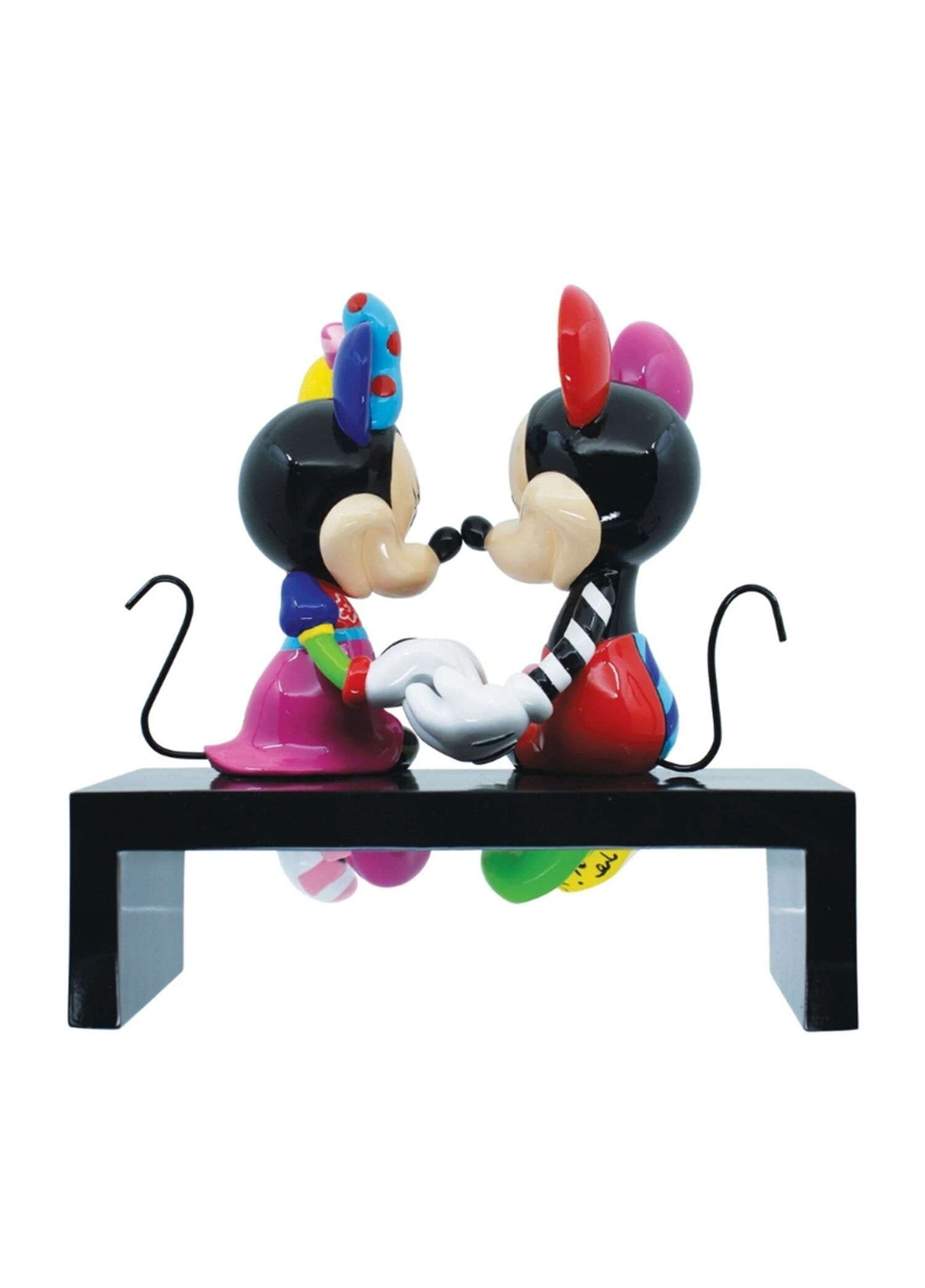 Figurine Minnie Par Romero Britto – Disney – Résine Multicolore Neuve