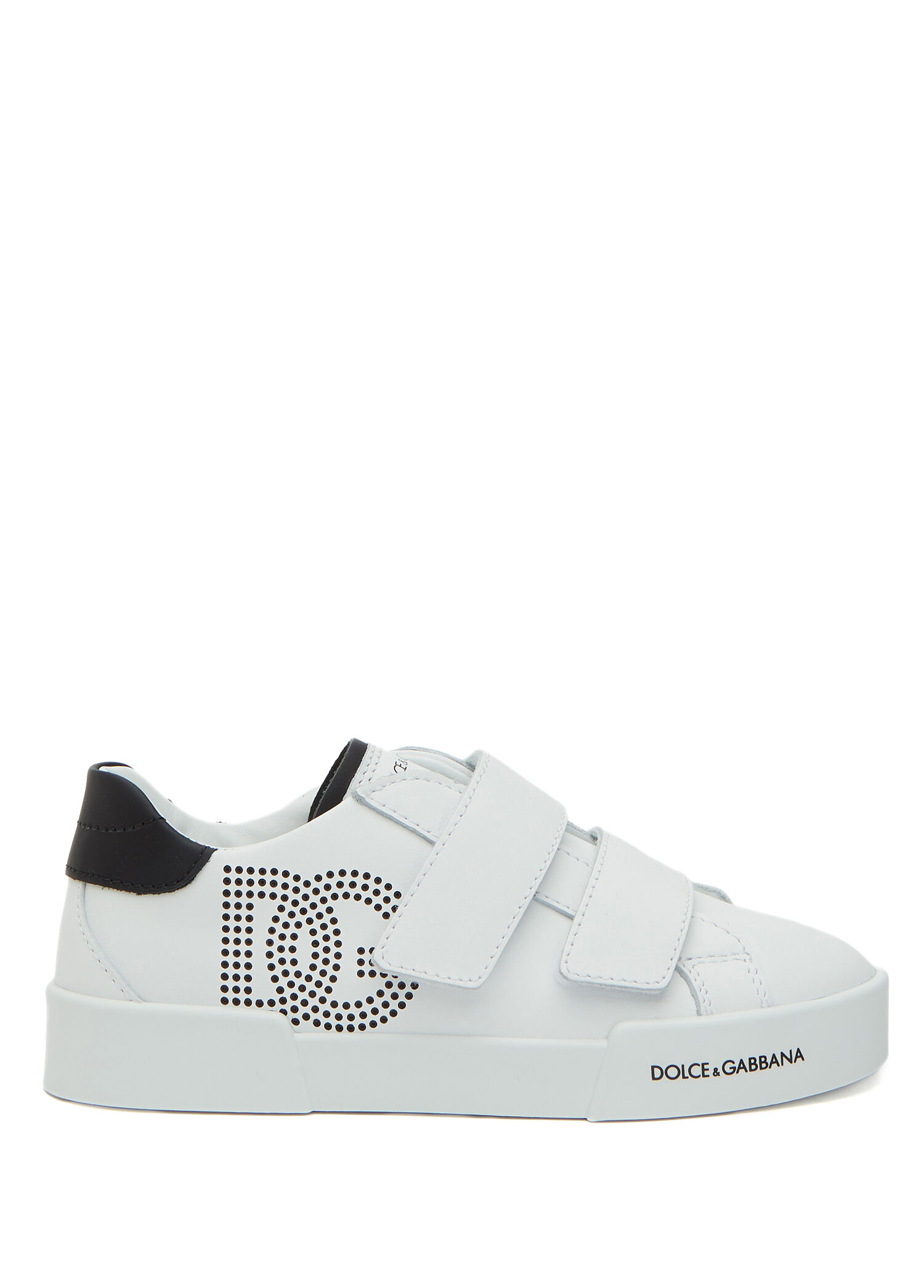 Beyaz Erkek Çocuk Deri Sneaker