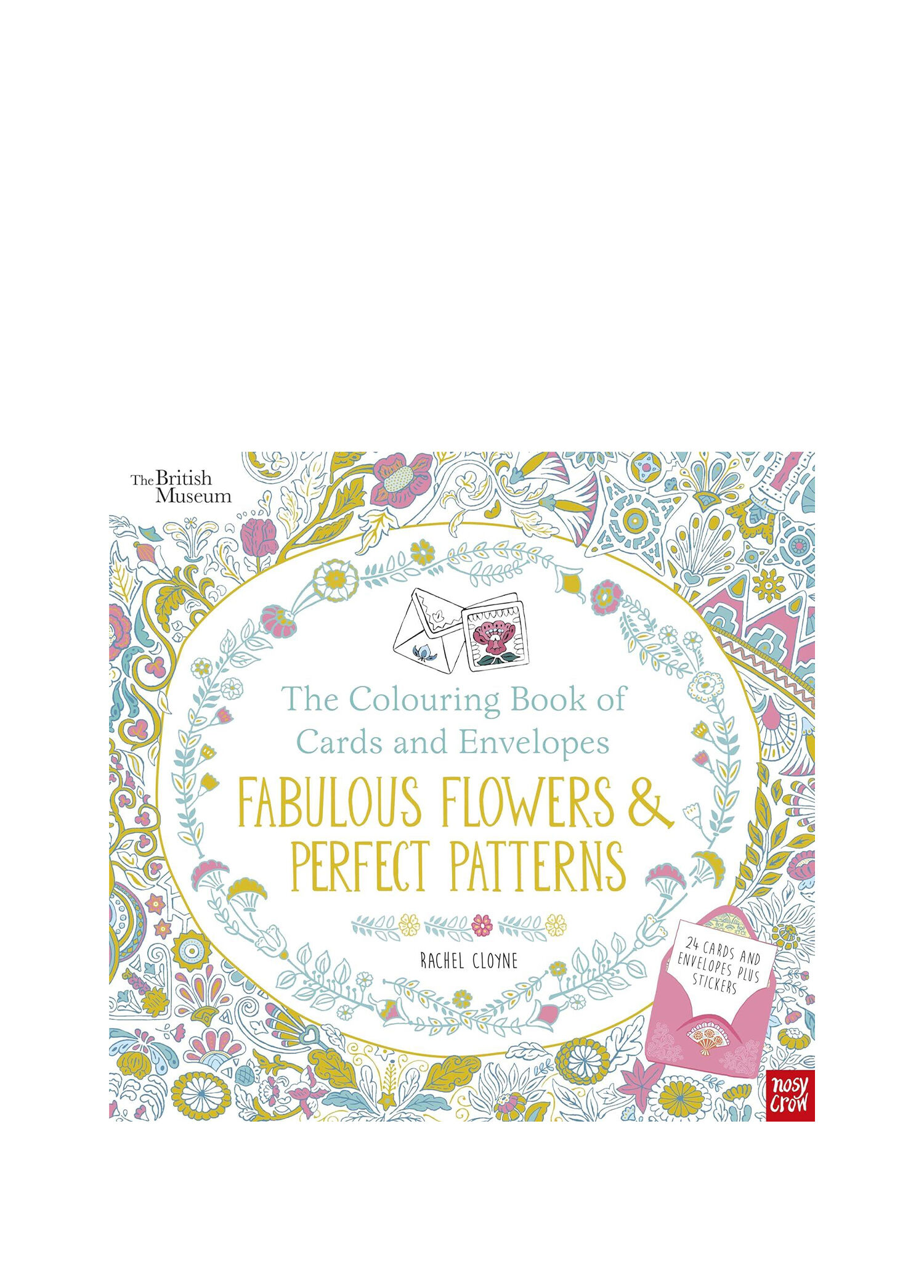 The Colouring Book of Cards and Envelopes: Fabulous Flowers and Perfect Patterns Çocuk Yabancı Dil Kitabı