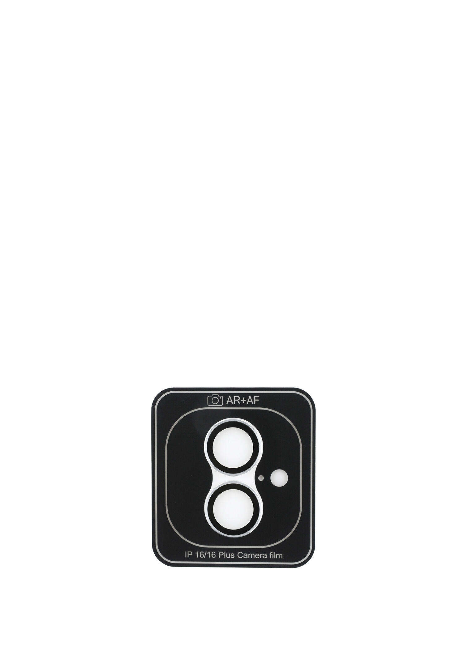 Guess - iPhone 16 Plus Metal Kamera Lens Koruyucu - Gümüş