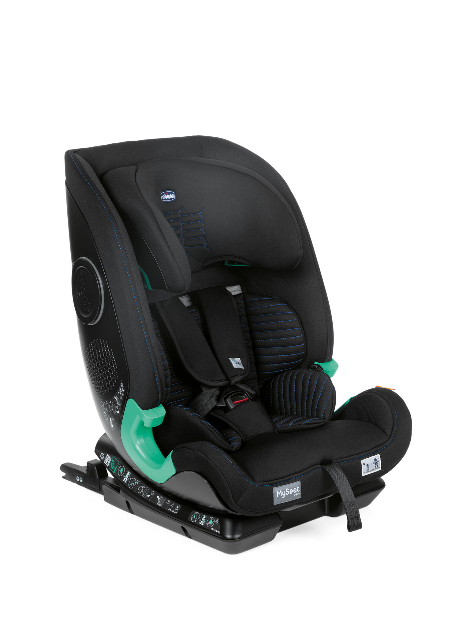 MySeat i-Size İsofix’li 9-36 Kg Air Siyah Bebek Oto Koltuğu