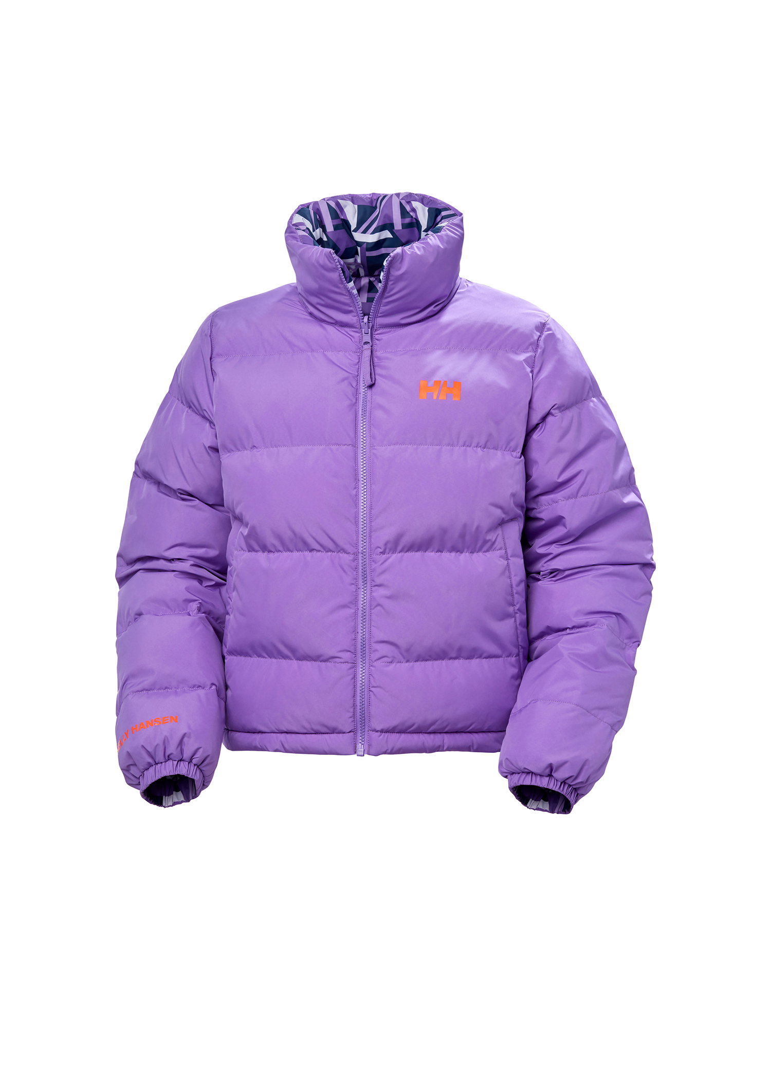 W Yu 23 Reversible Puffer Mor Kadın Mont