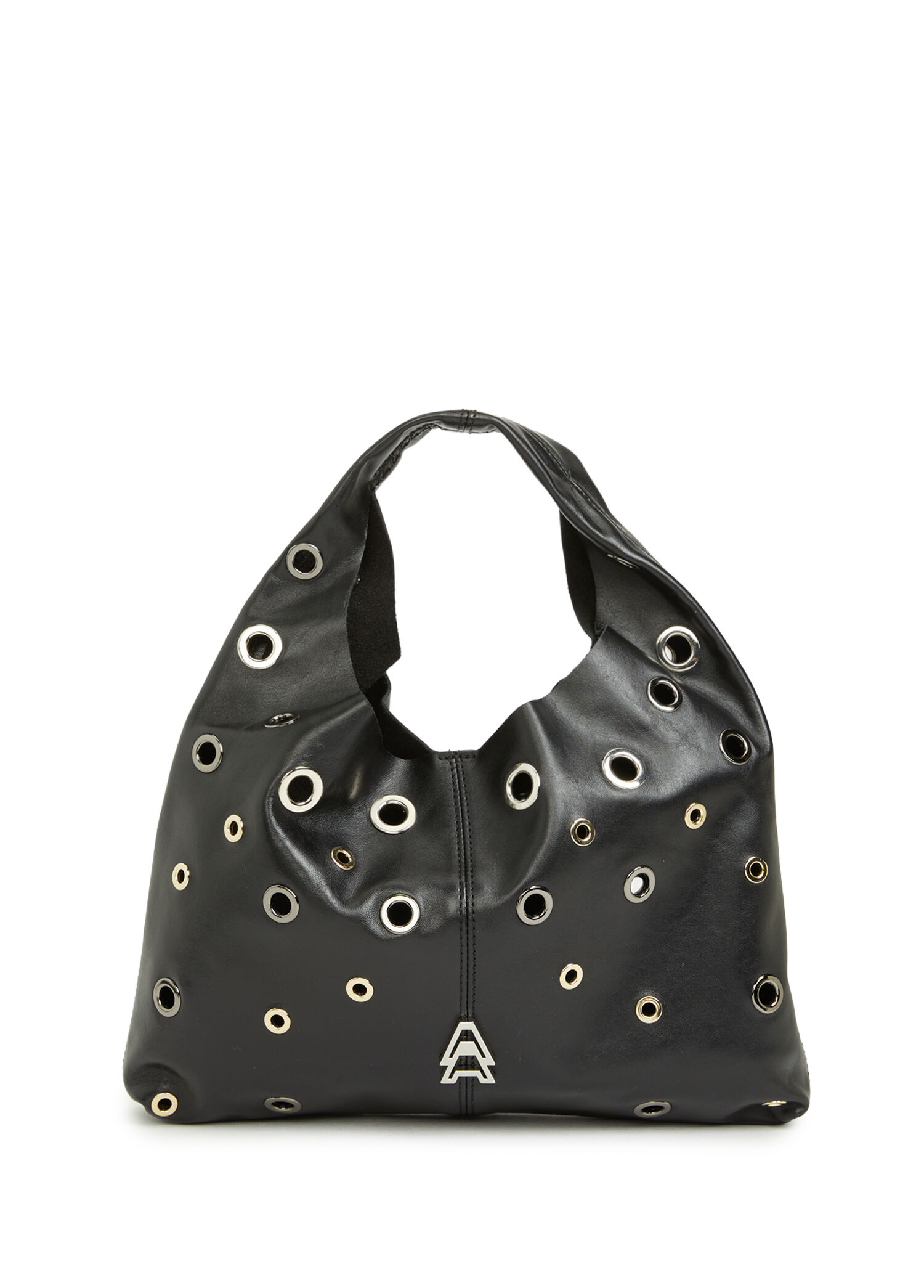Black Trolley Women's Leather Bag