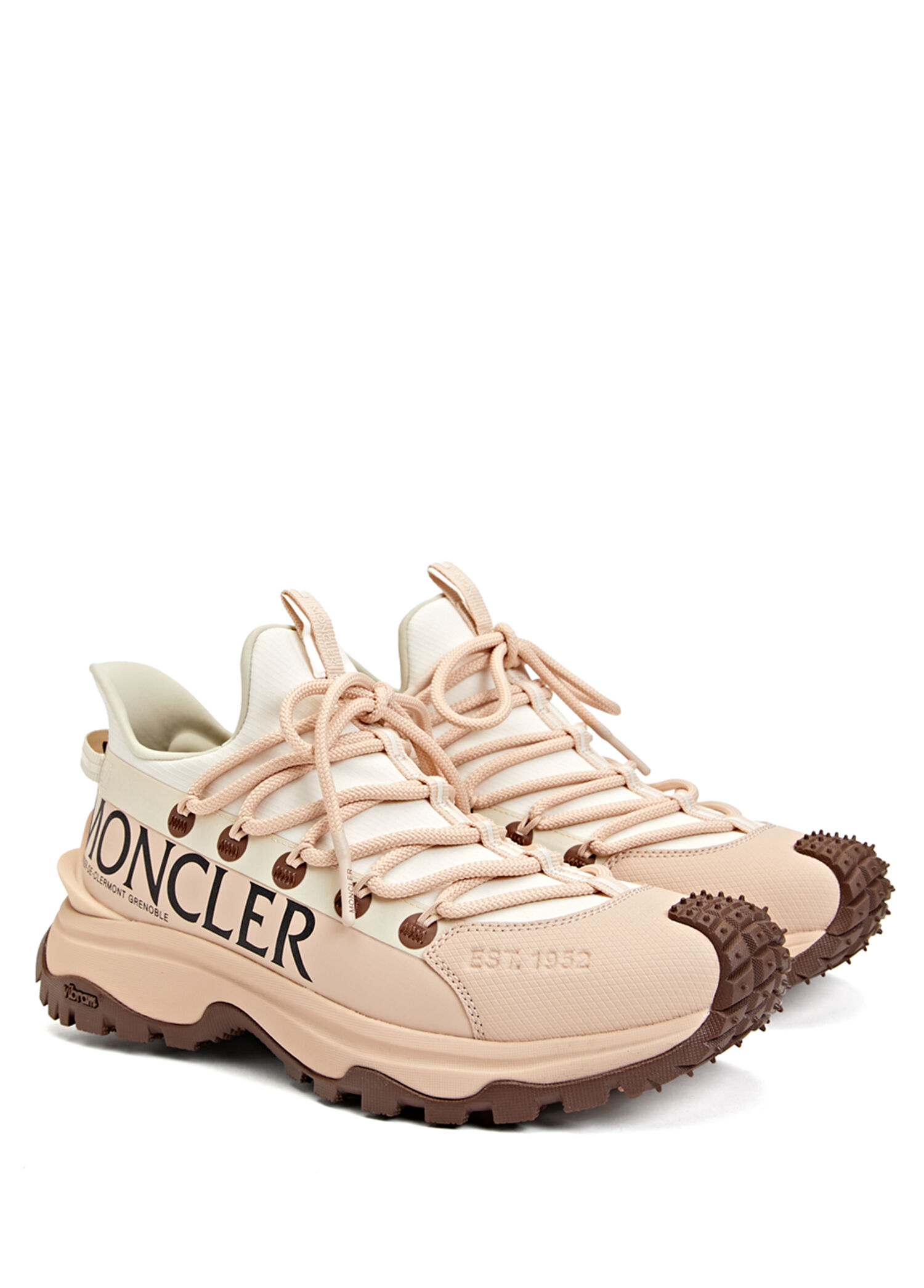 Moncler - Trailgrip Lite 2 Pudra Kadın Sneaker - Pudra