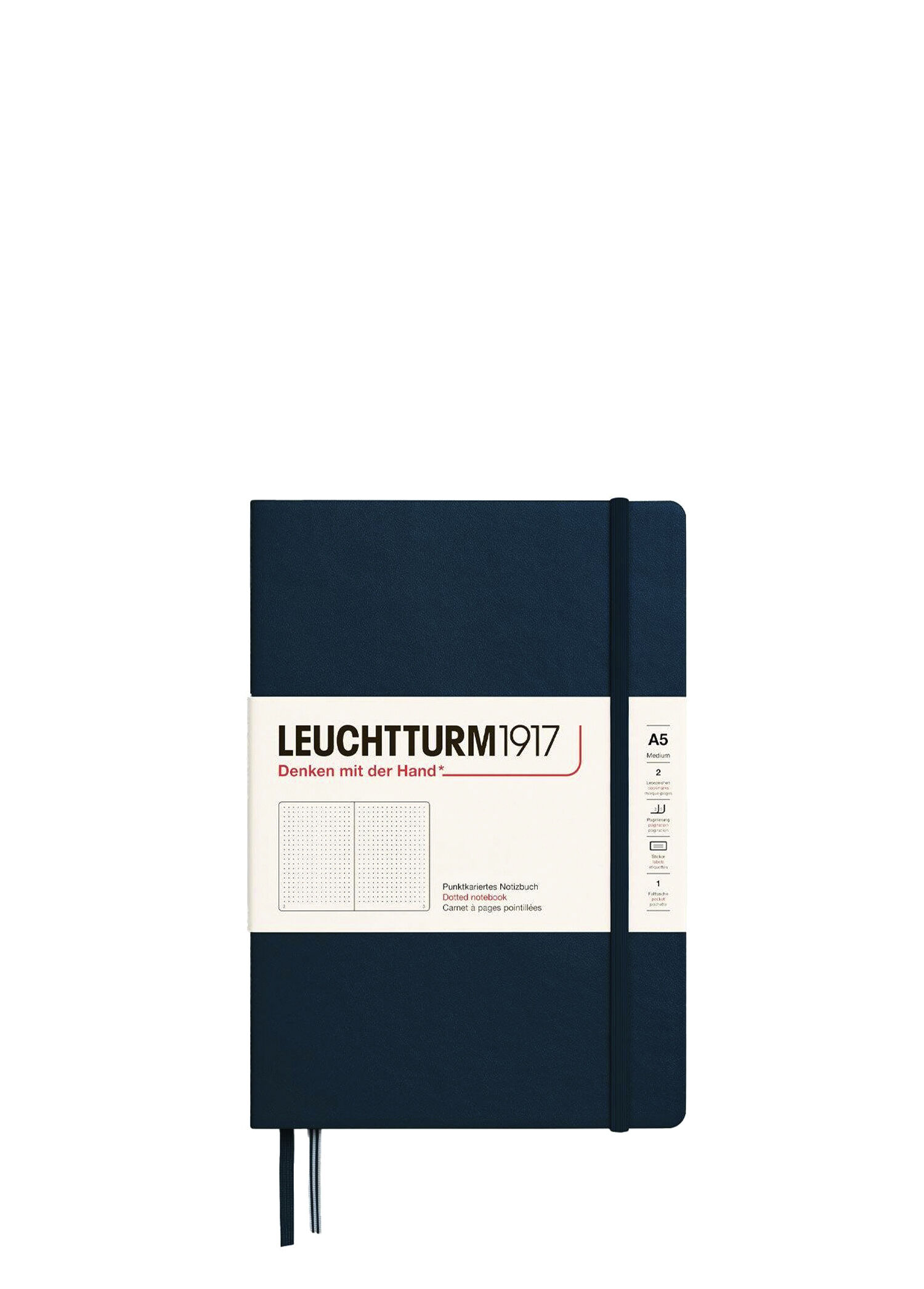 Leuchtturm1917 2025 Colors Deep Sea A5 Orta Boy Noktalı Defter