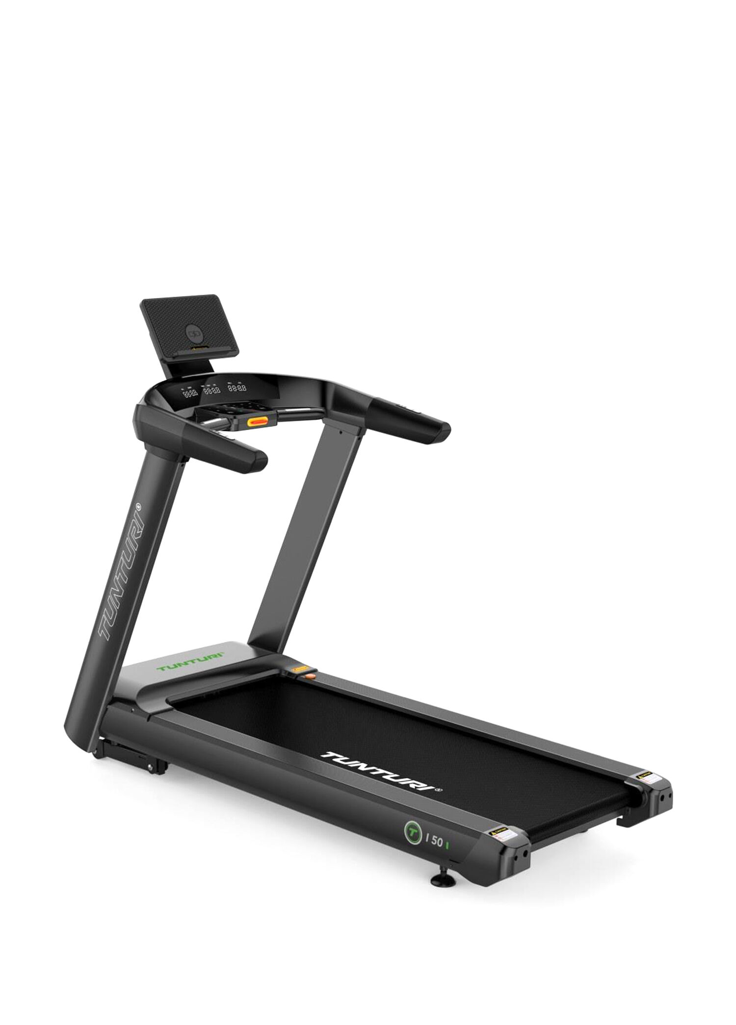 Bluetooth ve Fitness Uygulama Desteli Kablosuz Şarj Özellikli I50 Koşu Bandı
