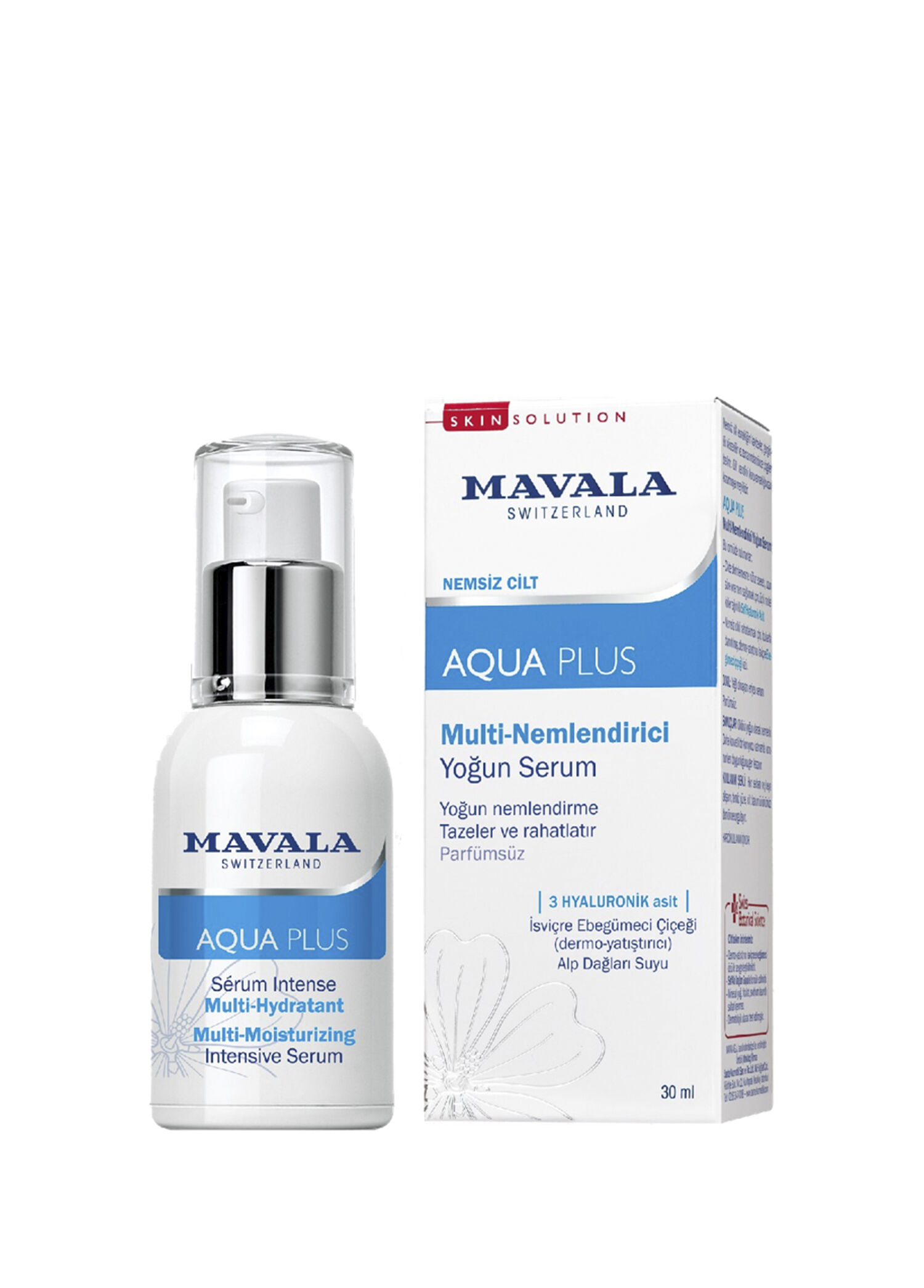 Aqua Plus Multi Nemlendirici Yoğun Serum Yüz Kremi 30 ml