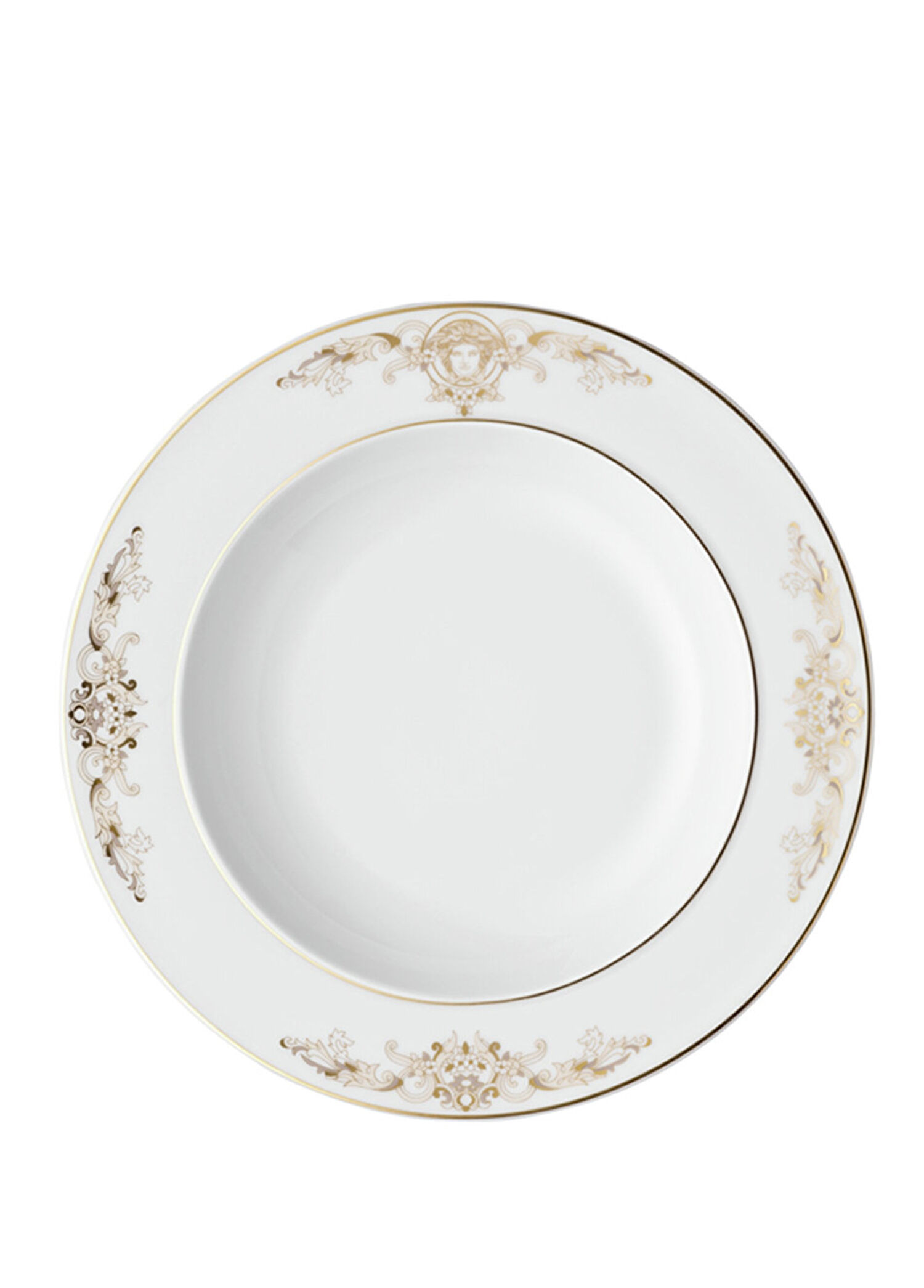 Medusa Gala Porselen Çukur Tabak 22 cm