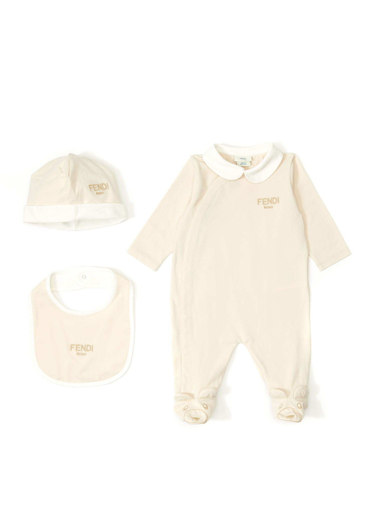 Bej Unisex Bebek Tulum Seti