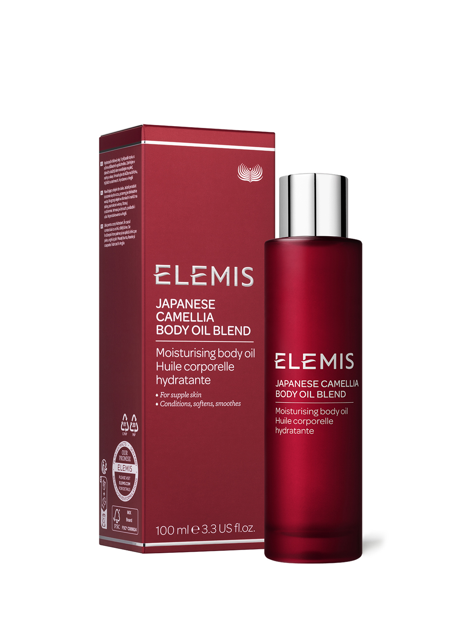 Japanese Camellia Body Oil Blend Besleyici Cilt Bakım Yağı 100 ml