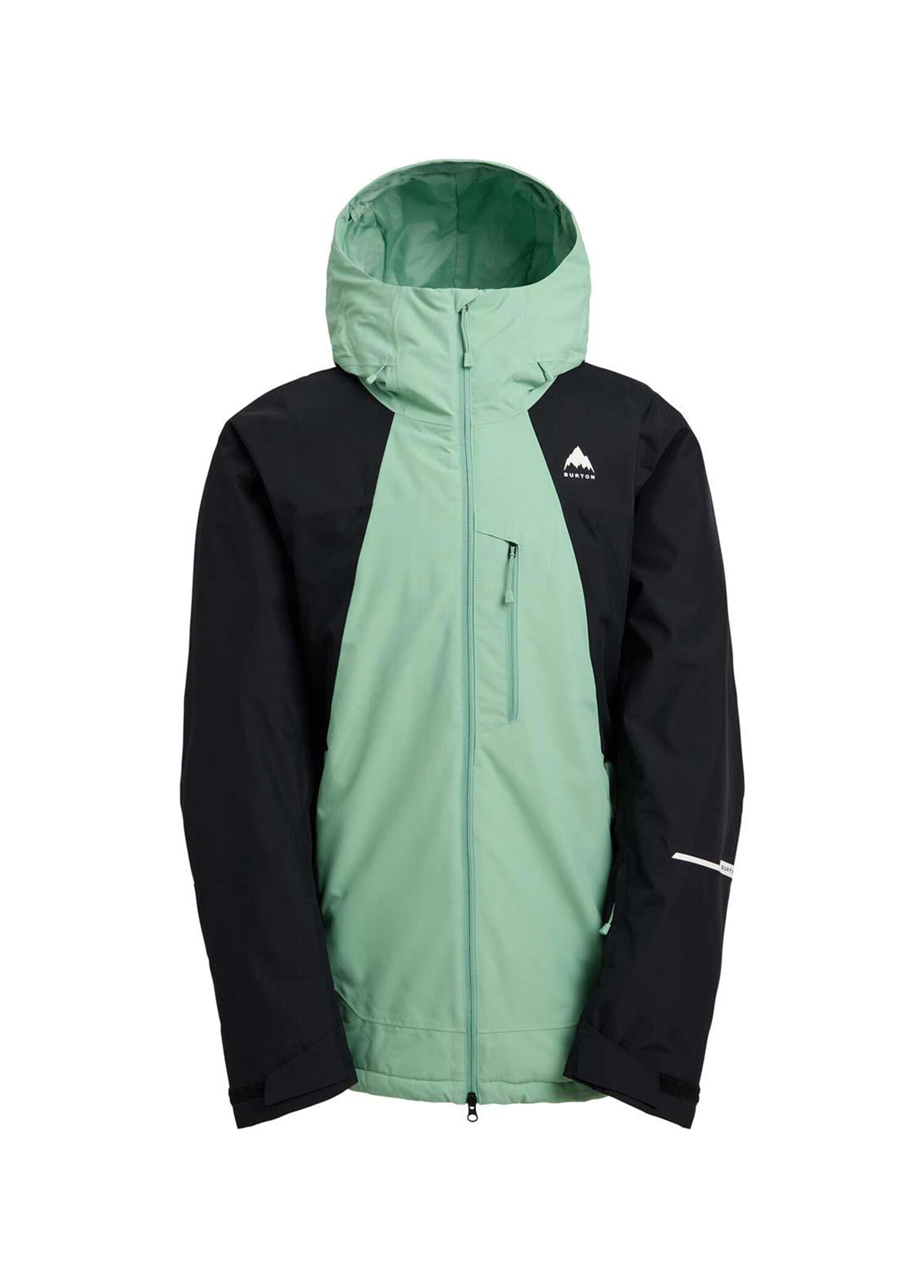 Reserve 2L Insulated Yeşil Kapüşonlu Regular Fit Erkek Snowboard Ceketi