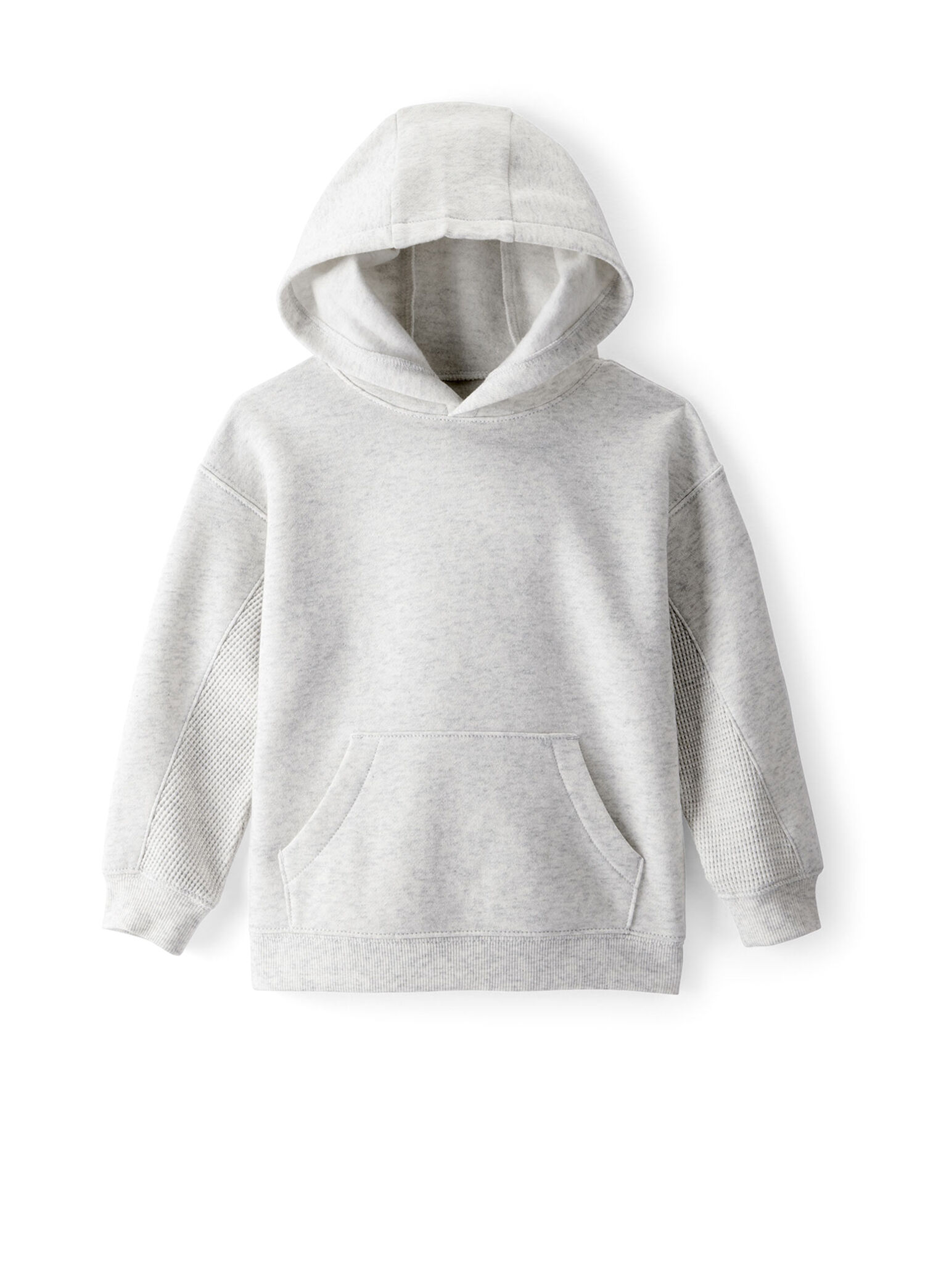 Gri Kapüşonlu Erkek Çocuk Sweatshirt