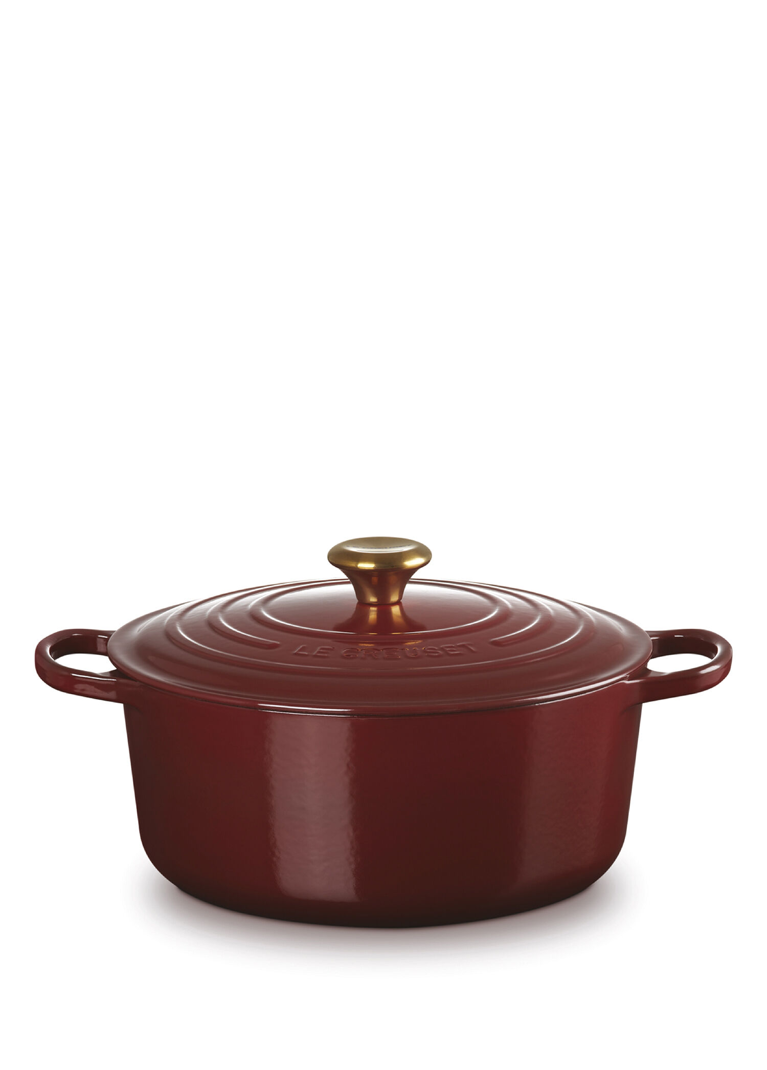 Le Creuset - İmza Koleksiyonu Lal Garnet Döküm Tencere 20 cm - GARNET