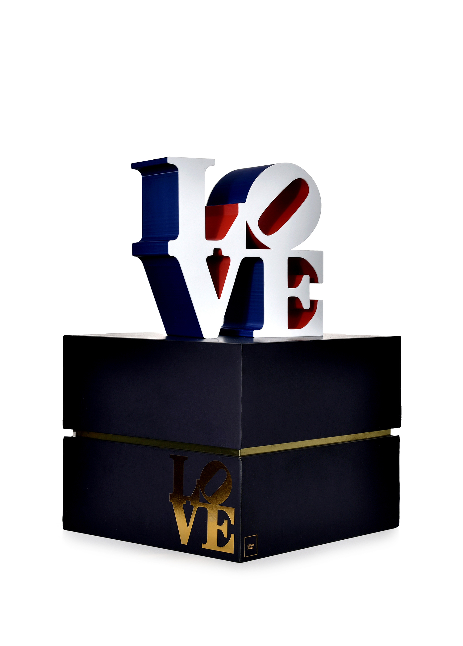 Robert Indiana Love Medium Çok Renkli Heykel