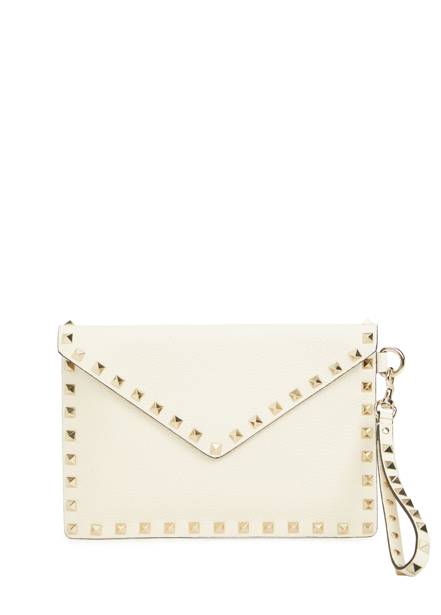 Rockstud Medium Kadın Deri El Portföyü