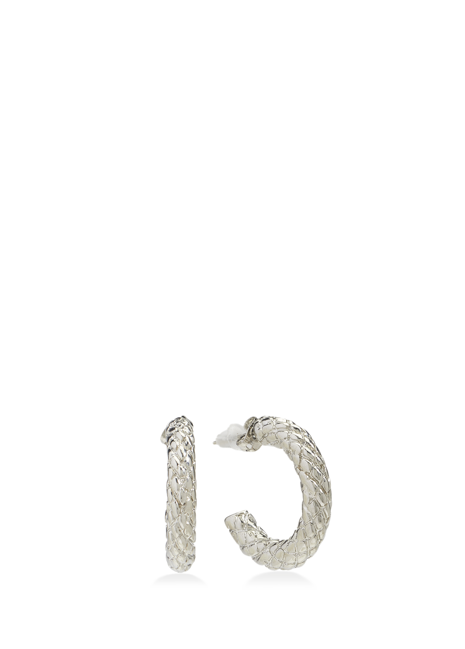 Silver Dokulu Kadın Küpe_2