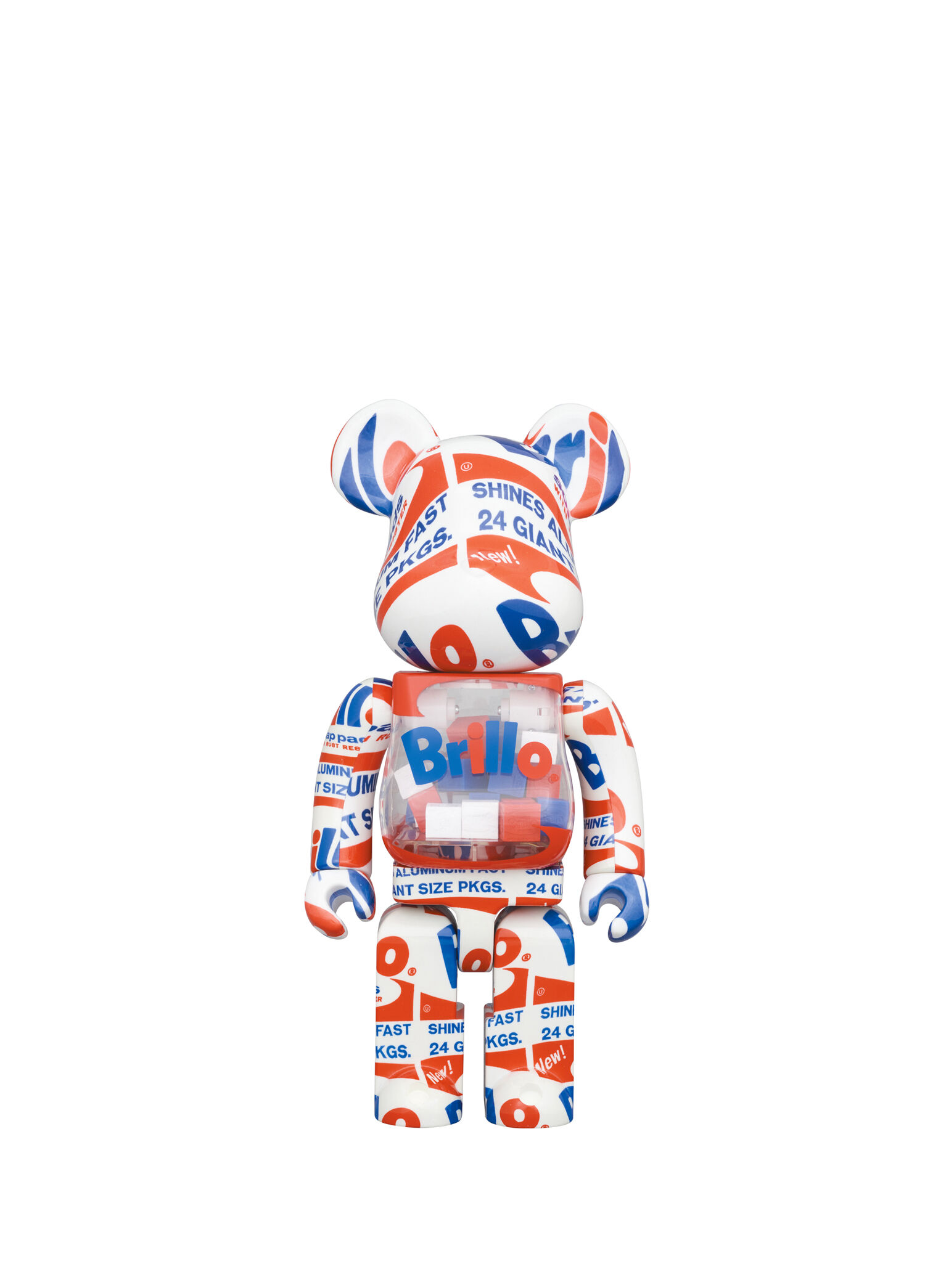 BE@RBRICK「ANDY WARHOL Brillo 100％ & 400％」アンディ・ウォーホル