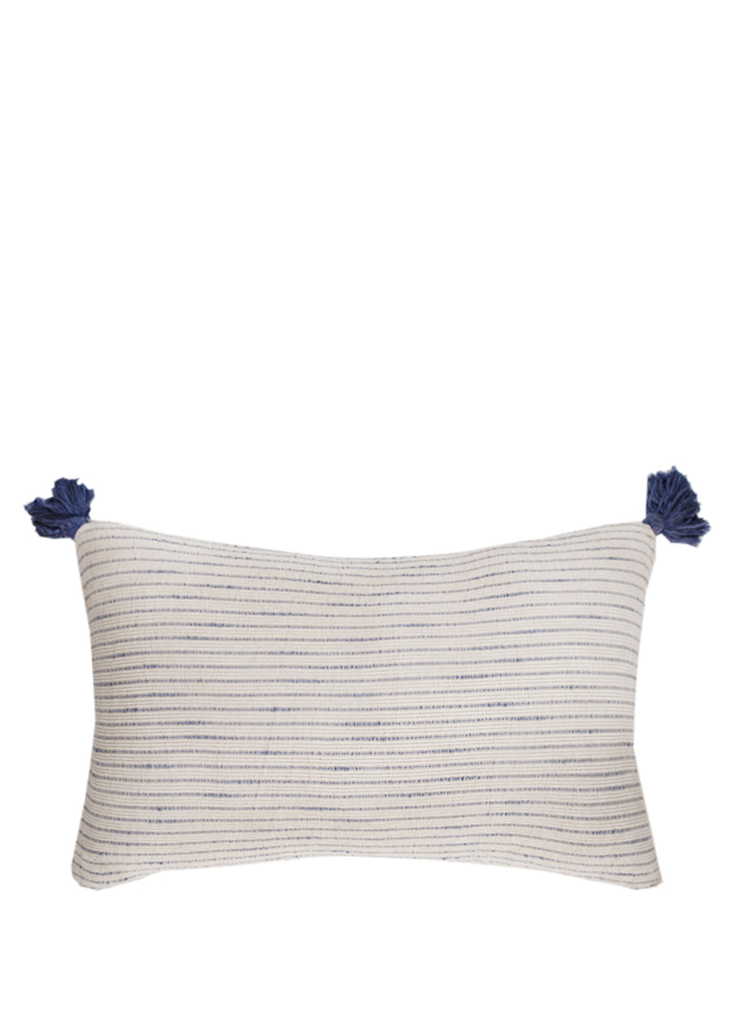 Şönil Saçak Detaylı Tropik Yeşil Yastık Kılıfı 35x55 cm