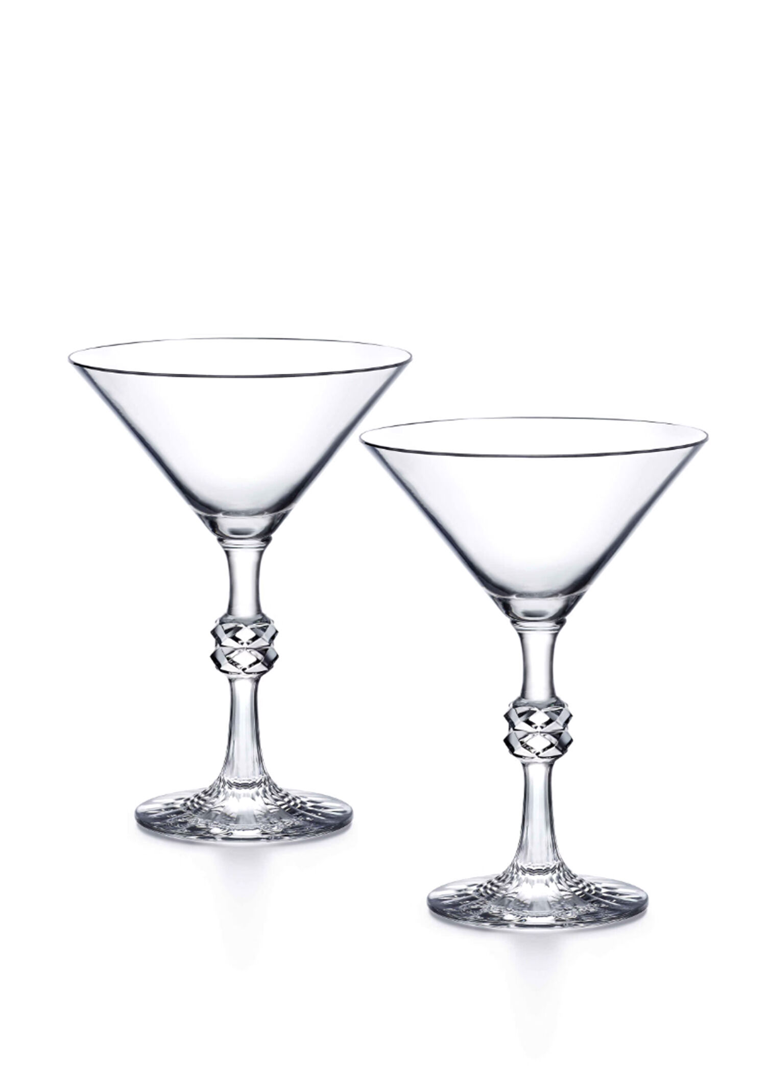 JCB Passion Collection Kristal 2'li Martini Kadehi Seti