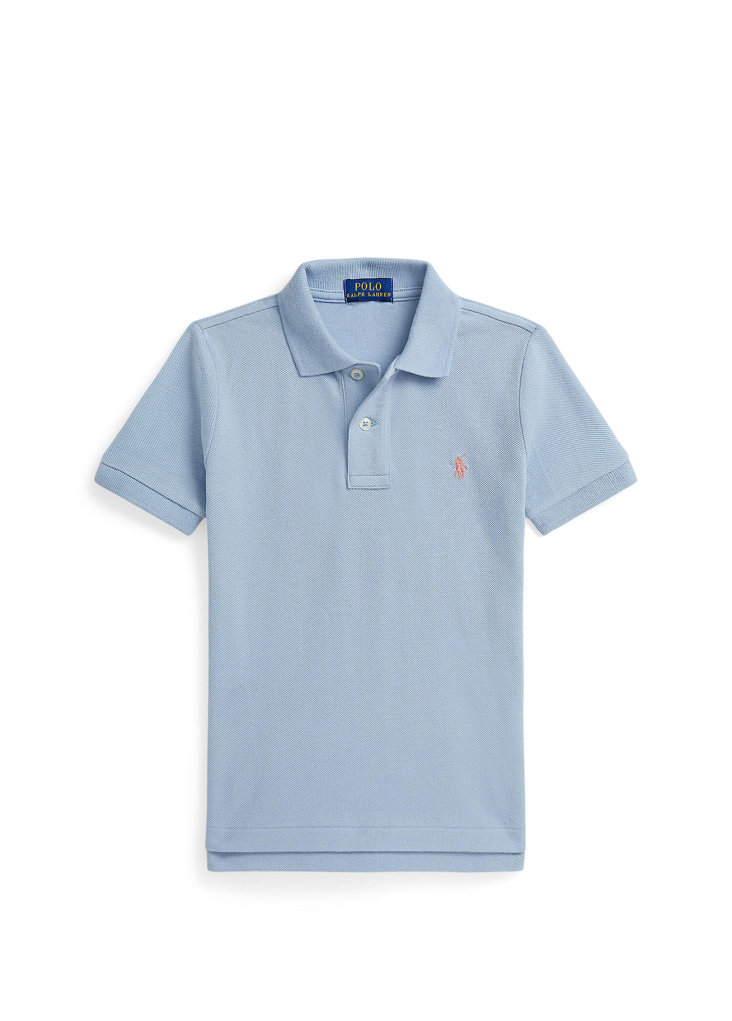 Açık Mavi Polo Yaka Erkek Çocuk T-shirt