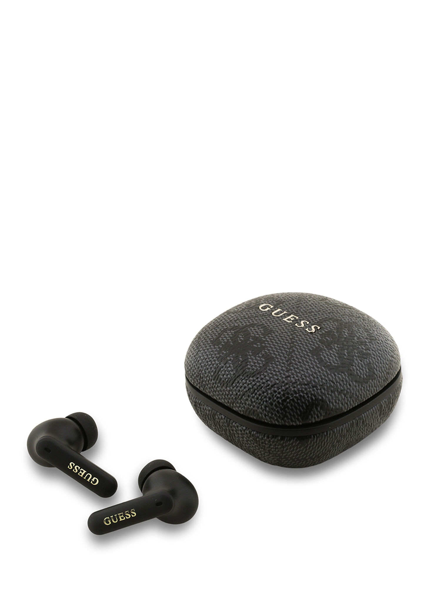Siyah 4G Desenli Metal Logolu TWS Kulak İçi Bluetooth Kulaklık
