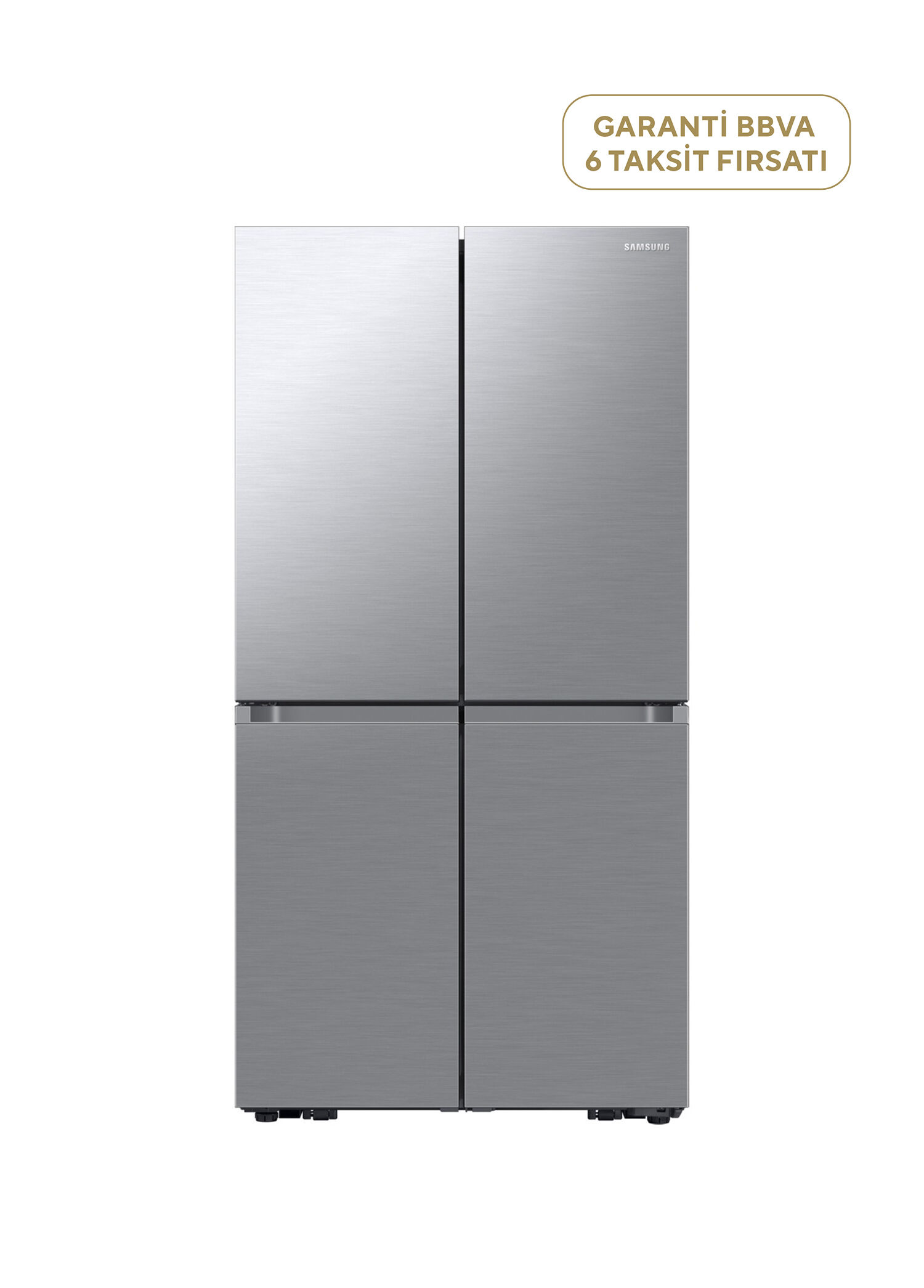 P Samsung Rf71Dg90Besltr Inoks Triple Cooling Dort Kapili No Frost Buzdolabi 821 Lt