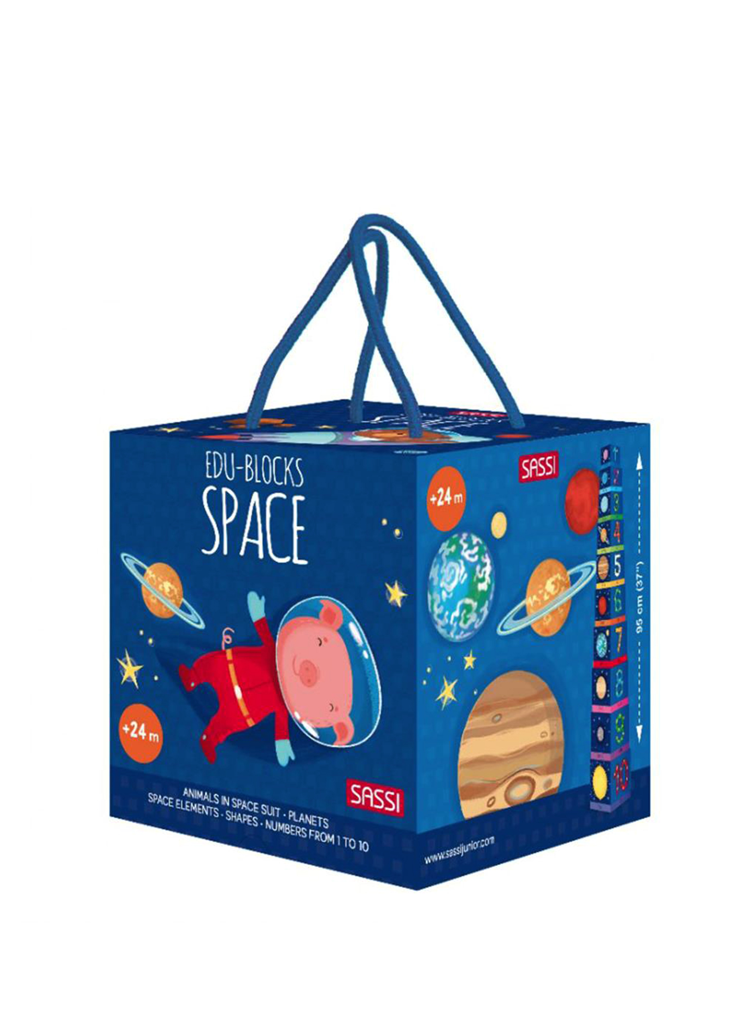 Edu Blocks Space Çocuk Kitabı