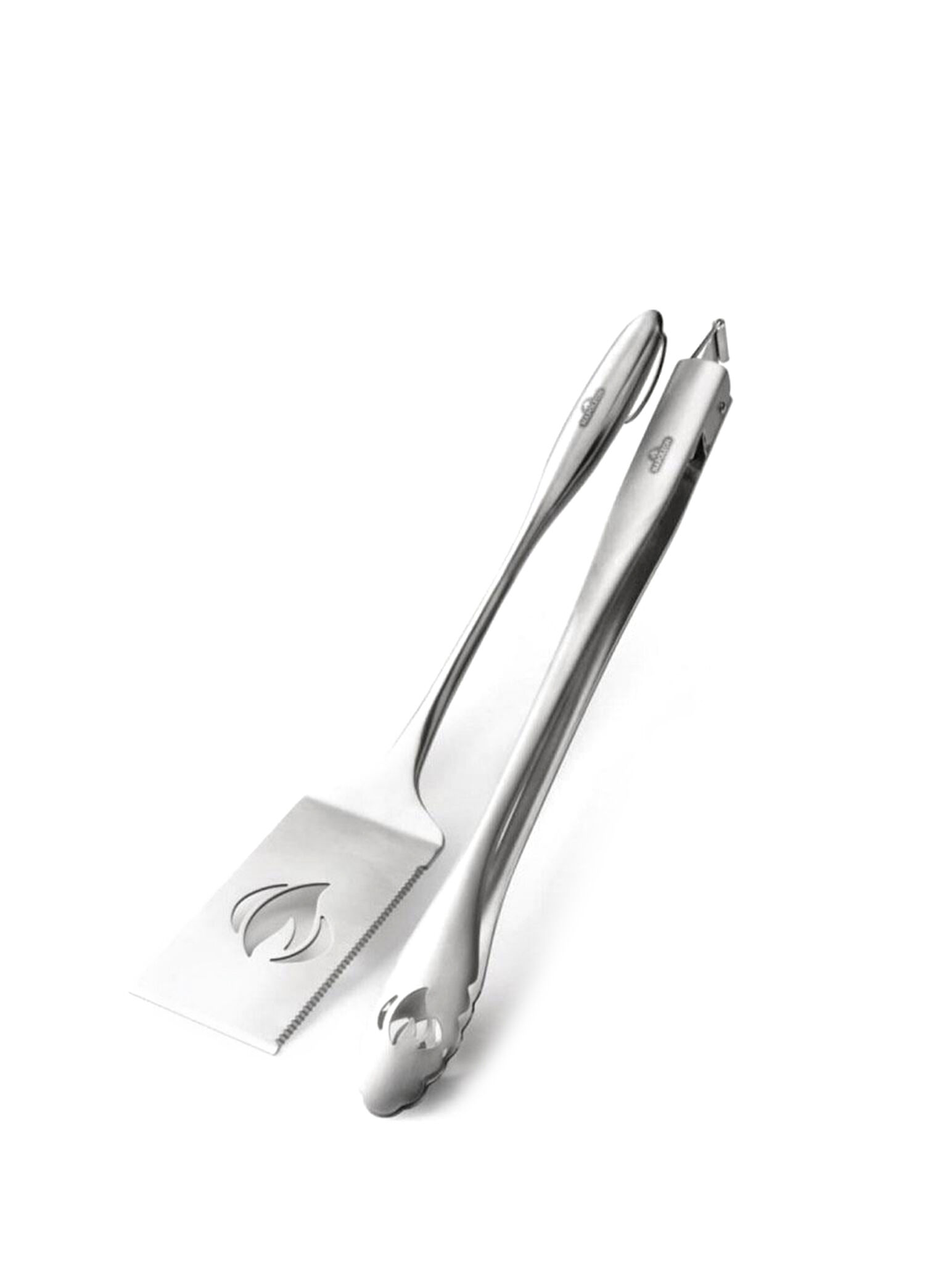 Paslanmaz Çelik Spatula Maşa Pro İkili Set