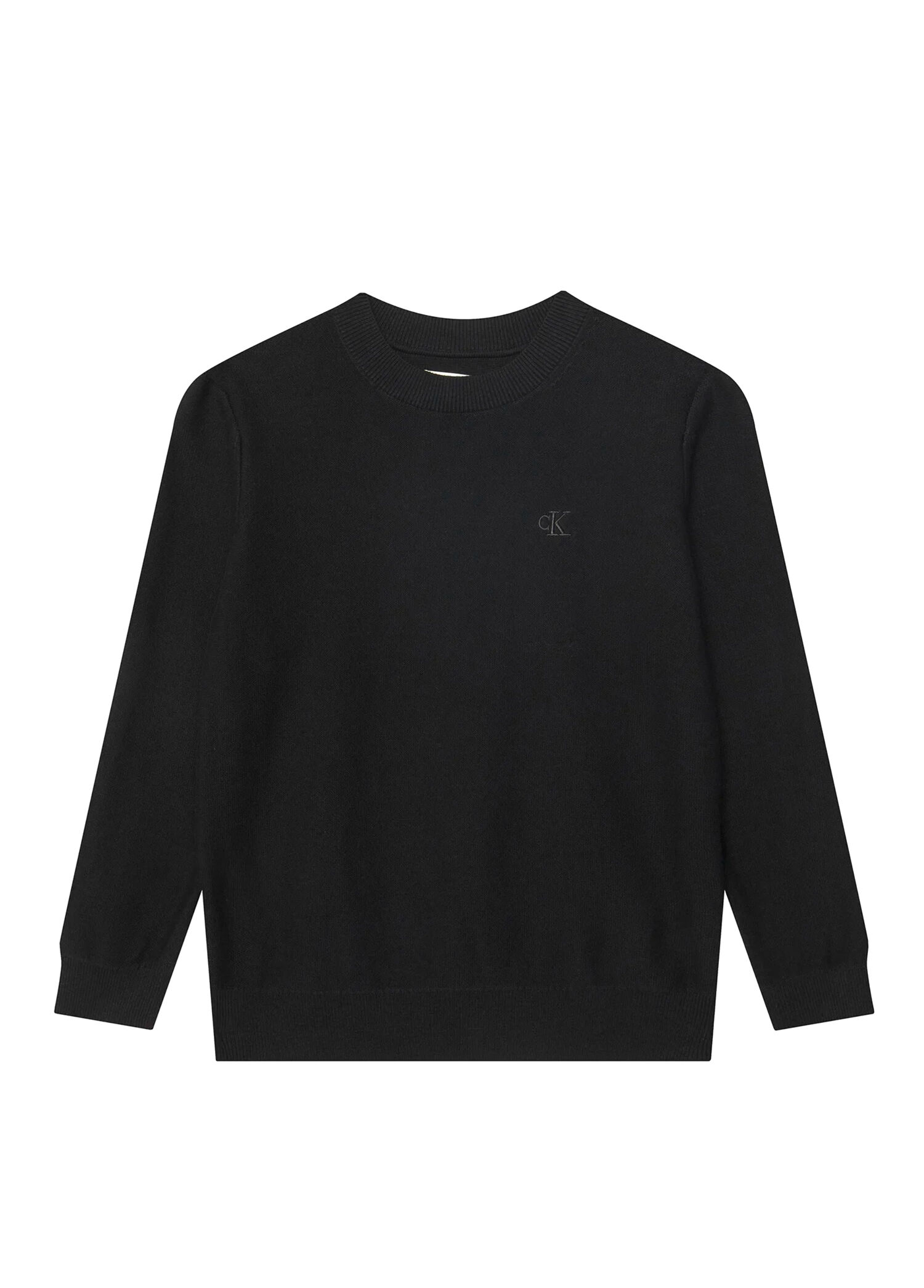 Siyah Erkek Çocuk Organik Pamuk Sweatshirt