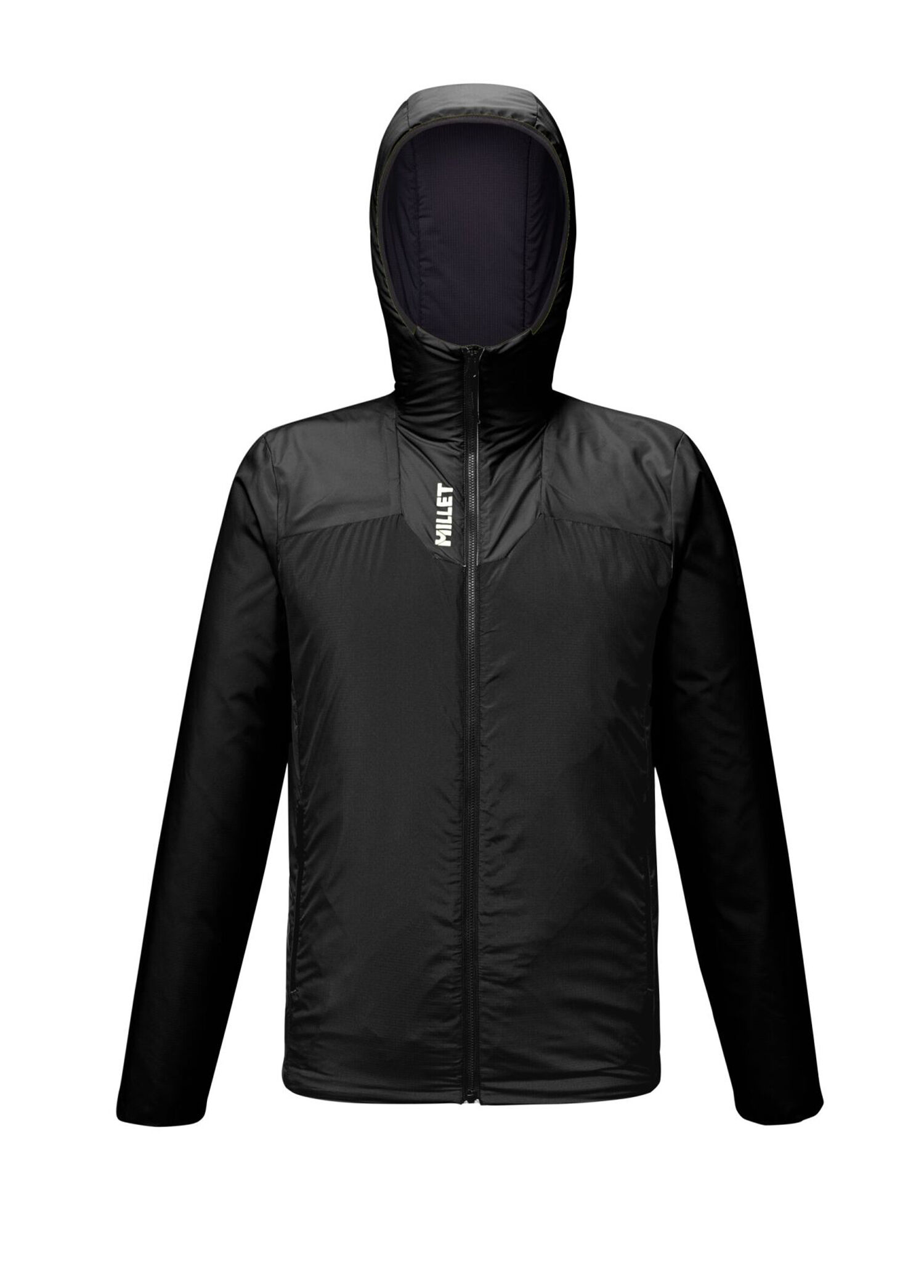 Bossons Siyah Kapüşonlu Erkek Spor Ceket MIV10747 N0247
