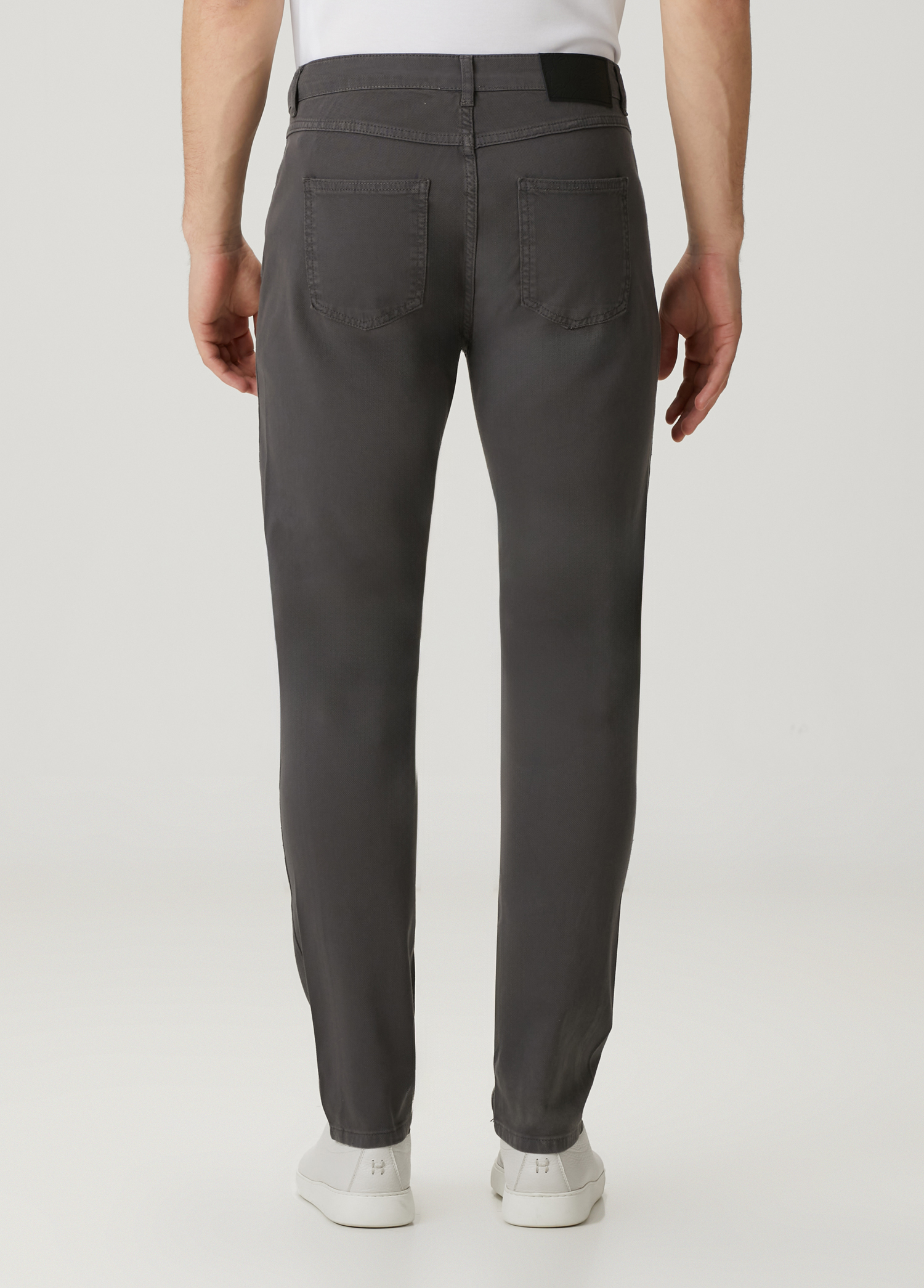 Slim Fit Antrasit Spor Pantolon_2