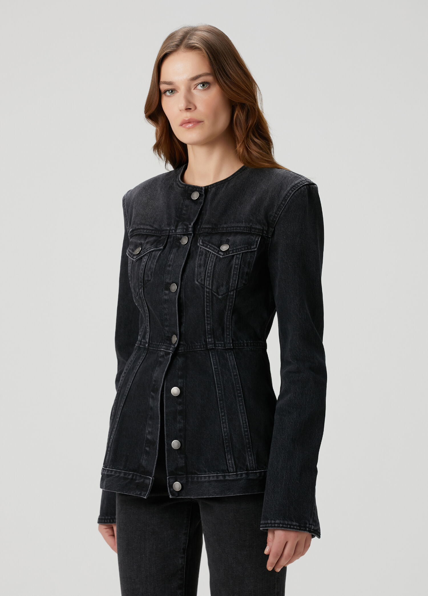 Siyah Denim Ceket