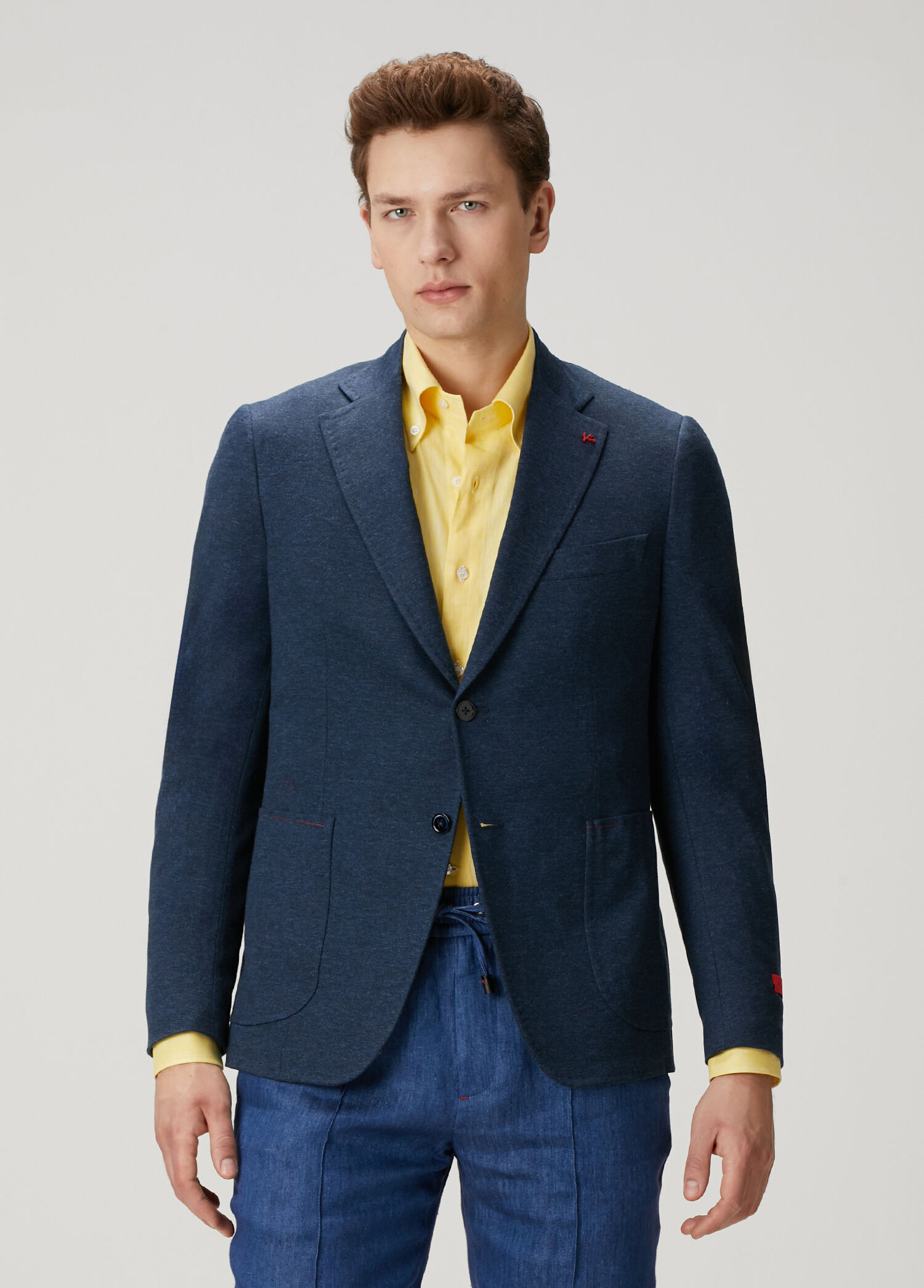 11756 Navy Blue Mens Blazer Jacket